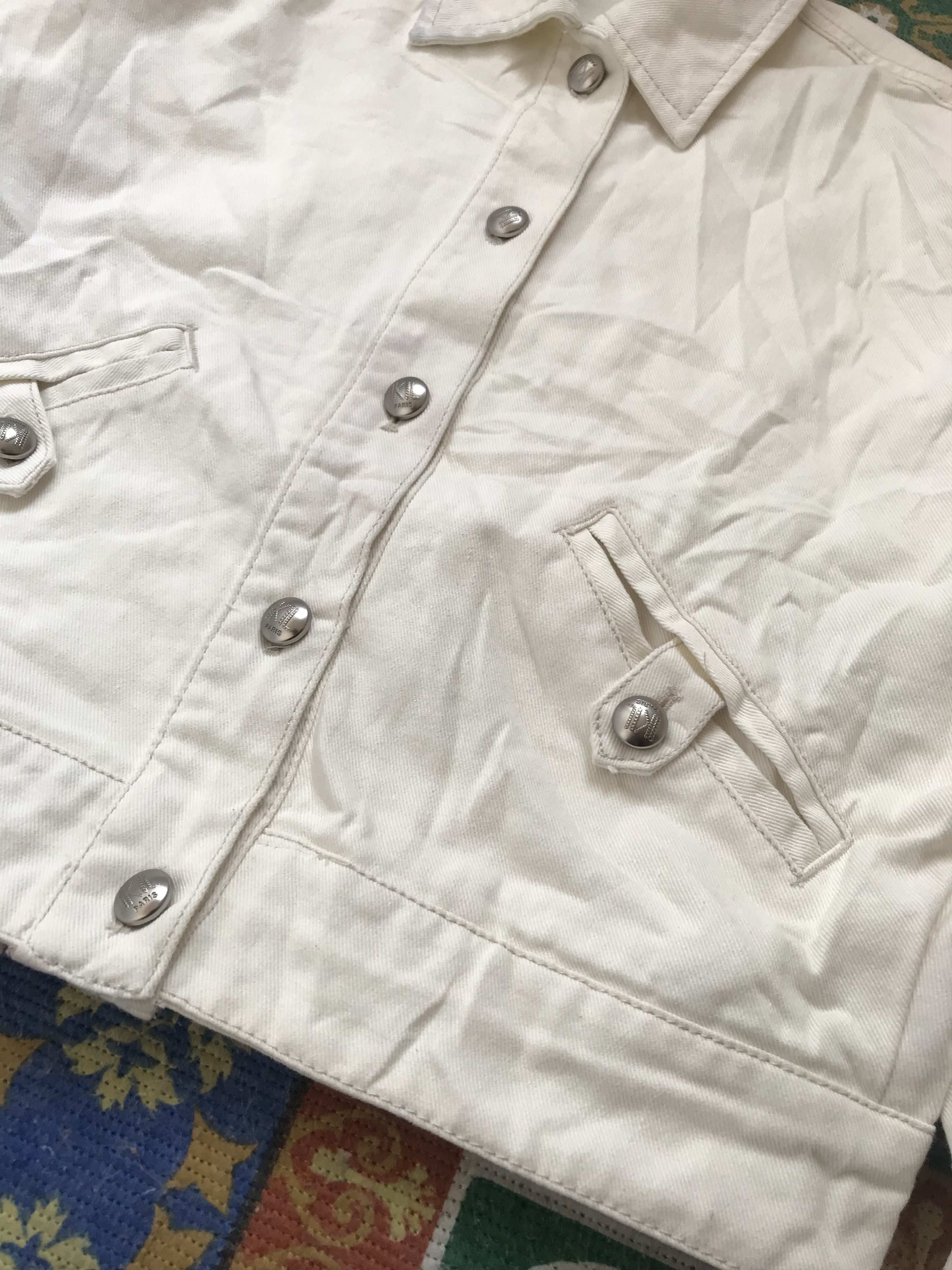 Karl lagerfeld trucker boxy jacket