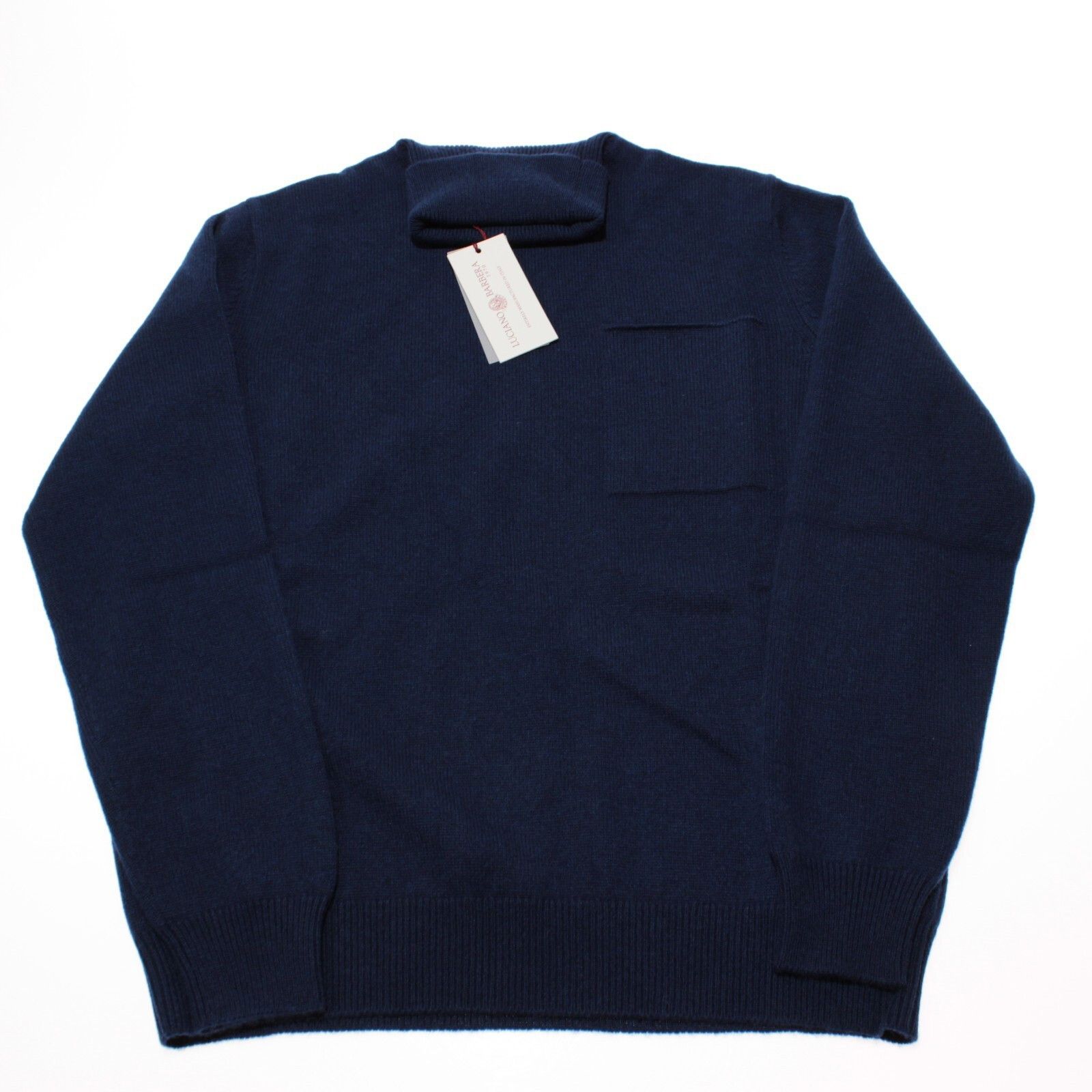 Luciano Barbera Luciano Barbera Sweater Size US L in Blue Size US L / EU 52-54 / 3 - 3 Thumbnail