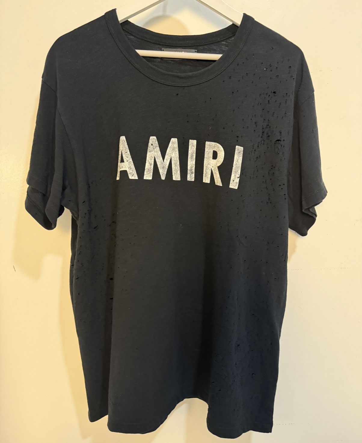 Amiri Black Bullet hole amiri Size US S / EU 44-46 / 1 - 1 Thumbnail