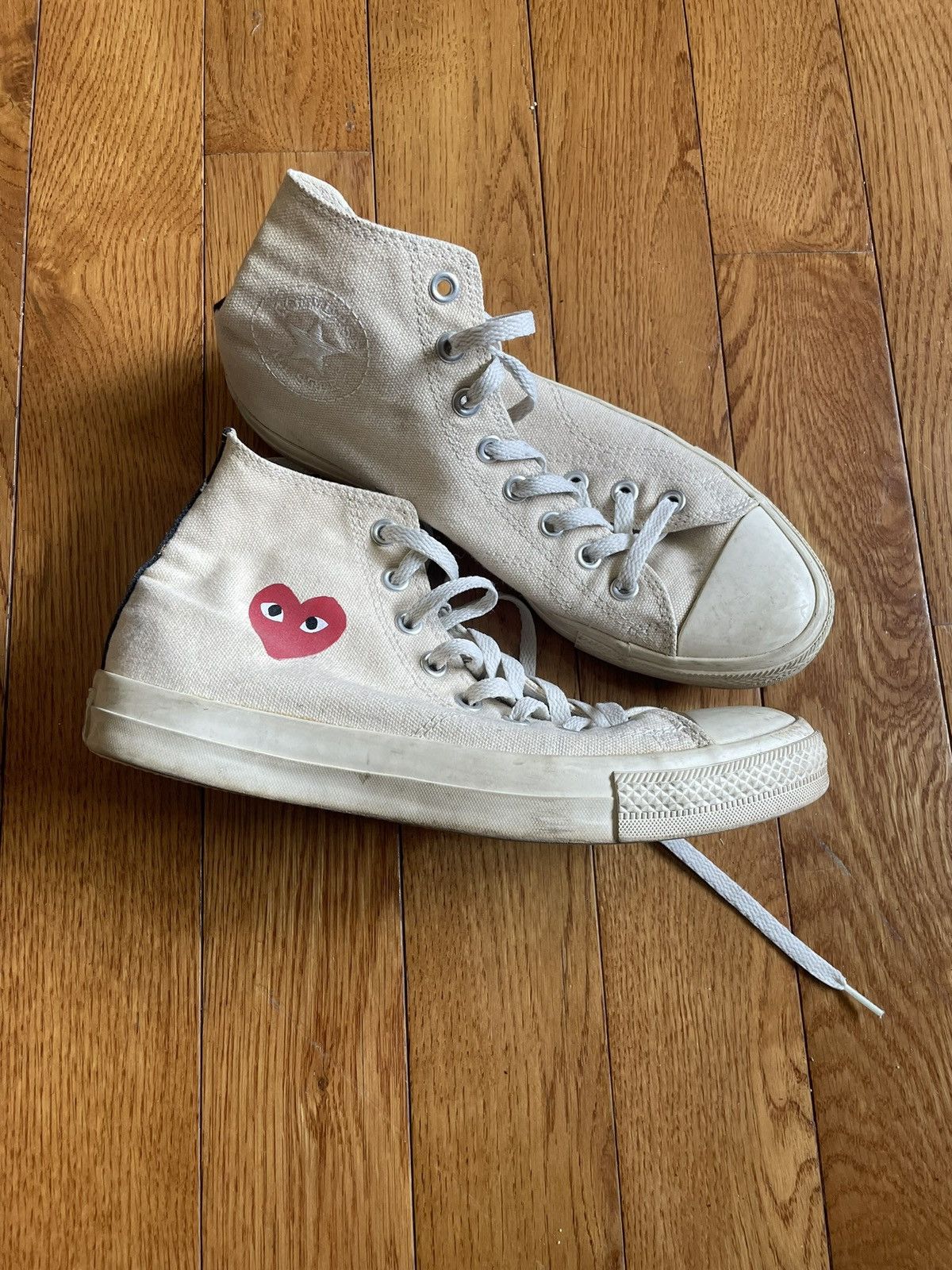 Comme des Garcons PLAY Men’s CDG Chucks Size US 8 / EU 41 - 1 Thumbnail