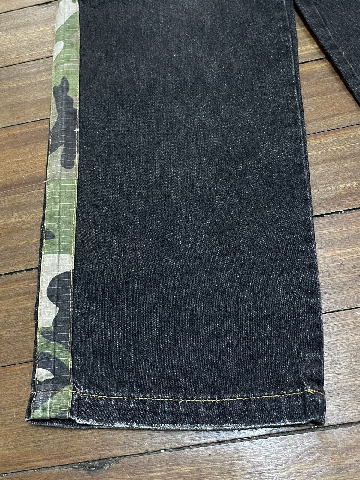 Hawk Rare Design Vintage Brand Hawk Rapper Baggy Jeans 2000s Size US 33 - 5 Thumbnail