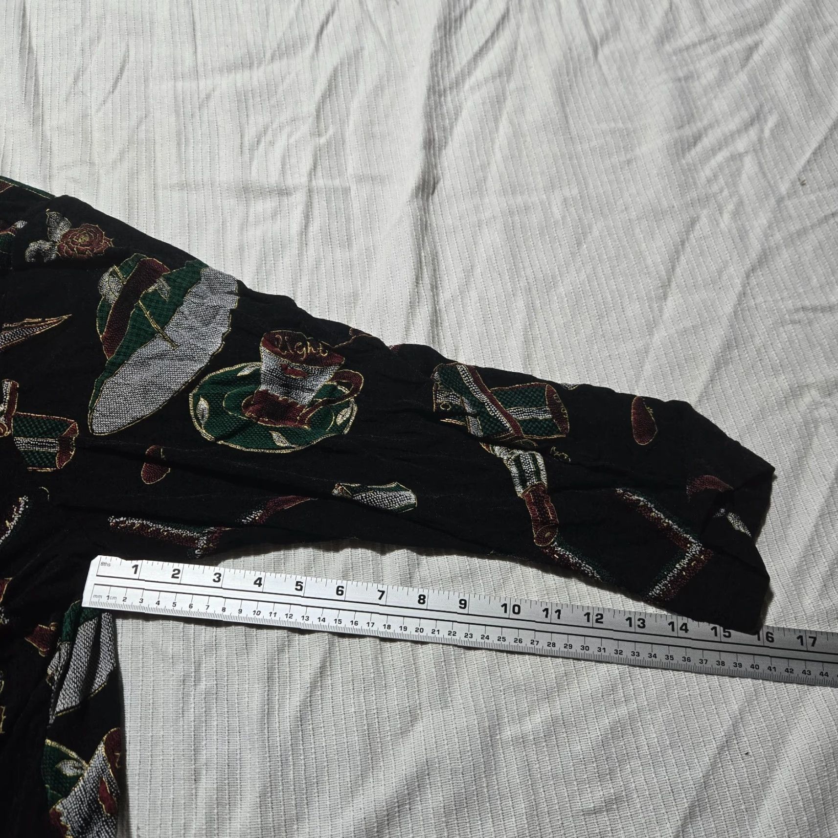 Vintage VINTAGE Sharon Anthony Shirt Women 24W Black Long Sleeve Button-Up 90s Womens Size 4XL / US 24-26 - 5 Thumbnail