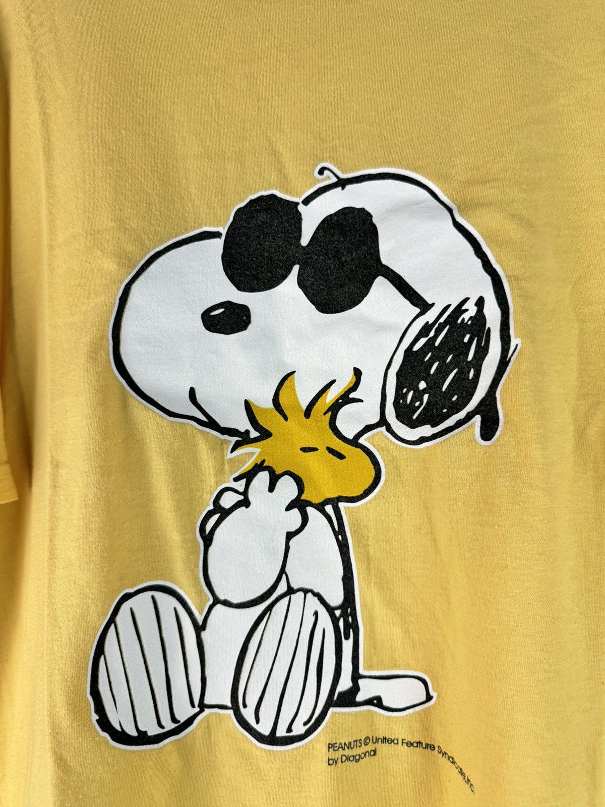 Vintage 1980s Snoopy Graphic Hug tshirt Tee Size US XL / EU 56 / 4 - 4 Thumbnail