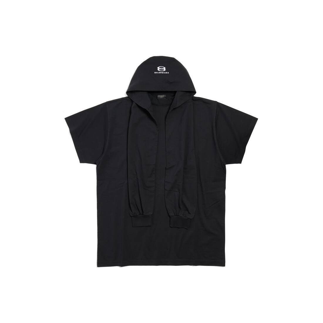 Balenciaga o1tr1nto0825 Unity Sports Icon Incognito T-Shirt in Black Size US L / EU 52-54 / 3 - 1 Thumbnail