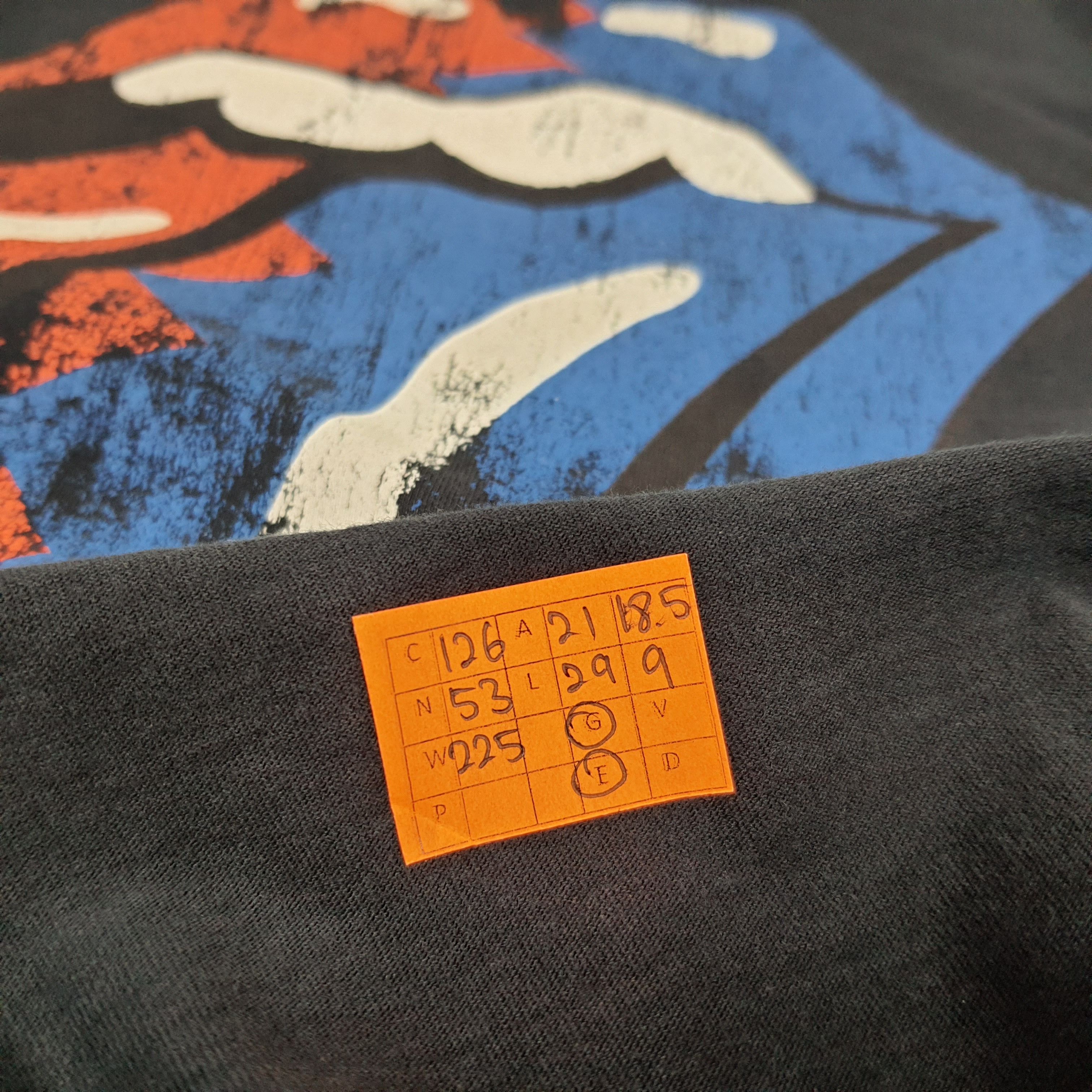 Band Tees × The Rolling Stones × Vintage Vintage The Rolling Stones Band Tees Size US L / EU 52-54 / 3 - 7 Thumbnail