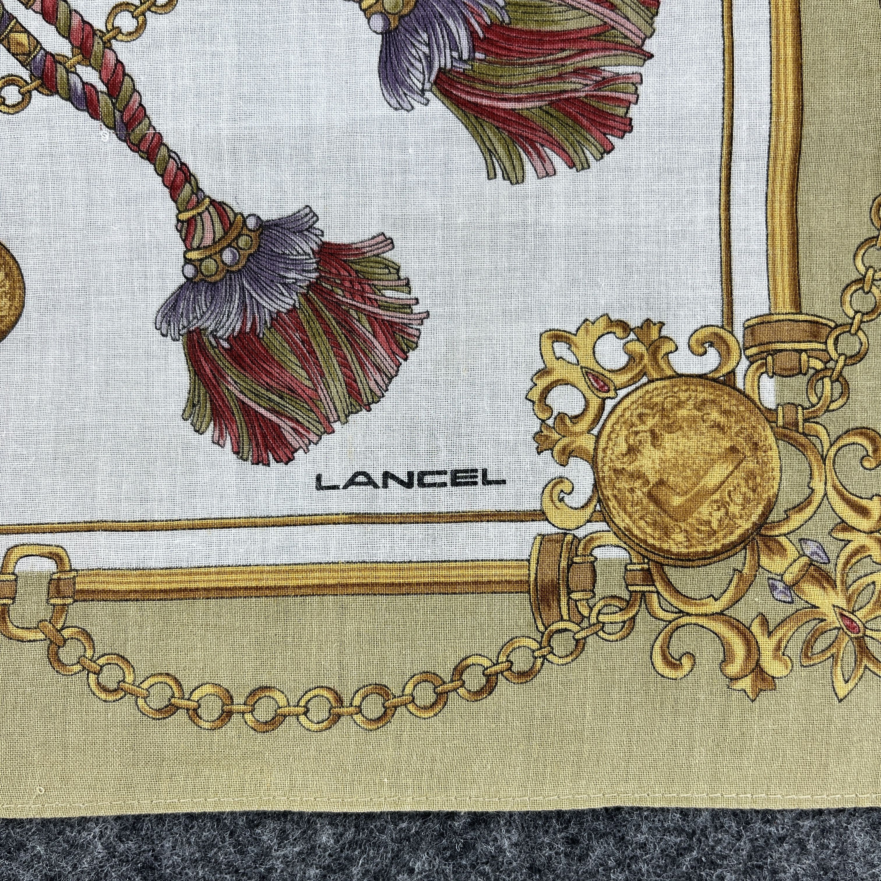 Lancel Lancel Handkerchief / Bandana / Neckerchief B289 Size ONE SIZE - 3 Thumbnail