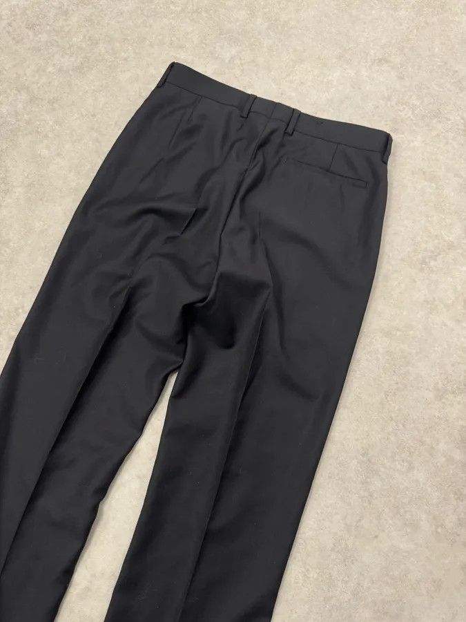 Dior Dior Uniform Black Wool Classy Tailored Pants Size US 30 / EU 46 - 7 Thumbnail