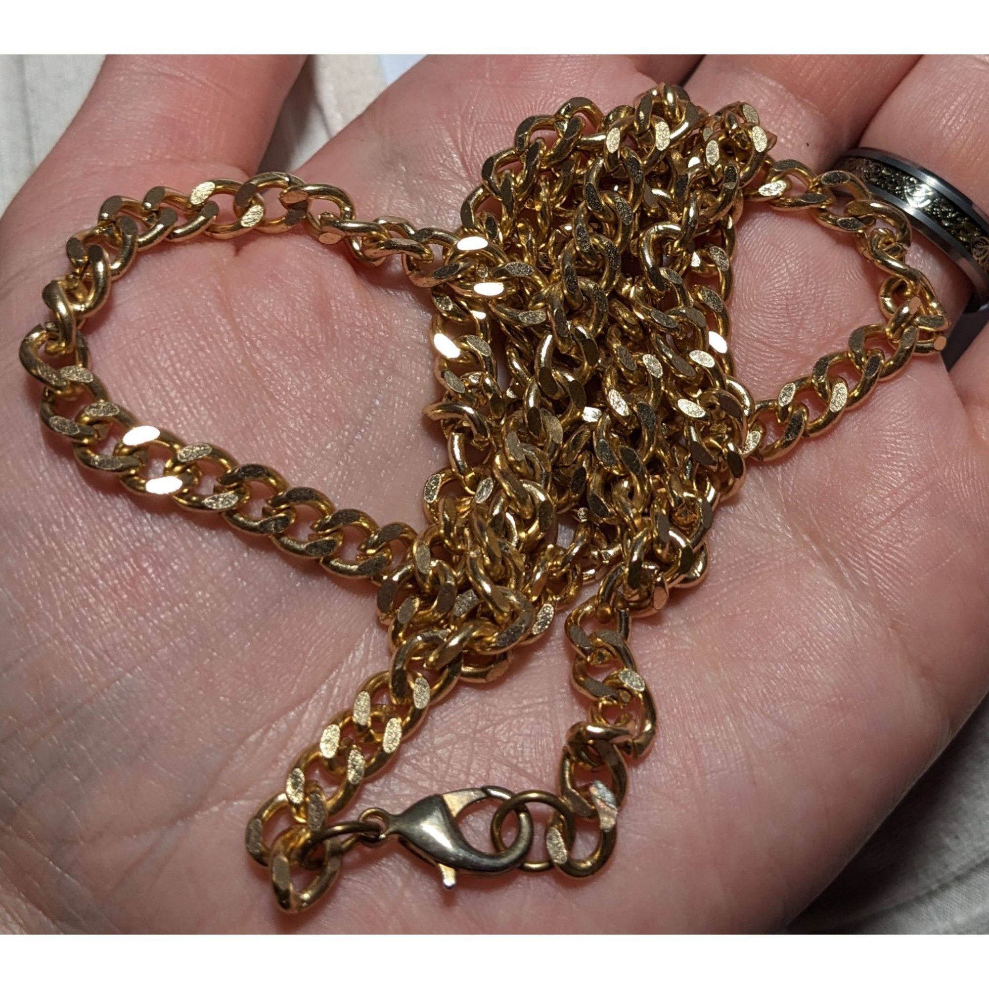 Other Classic Bright Gold Chain Necklace Size ONE SIZE - 10 Thumbnail