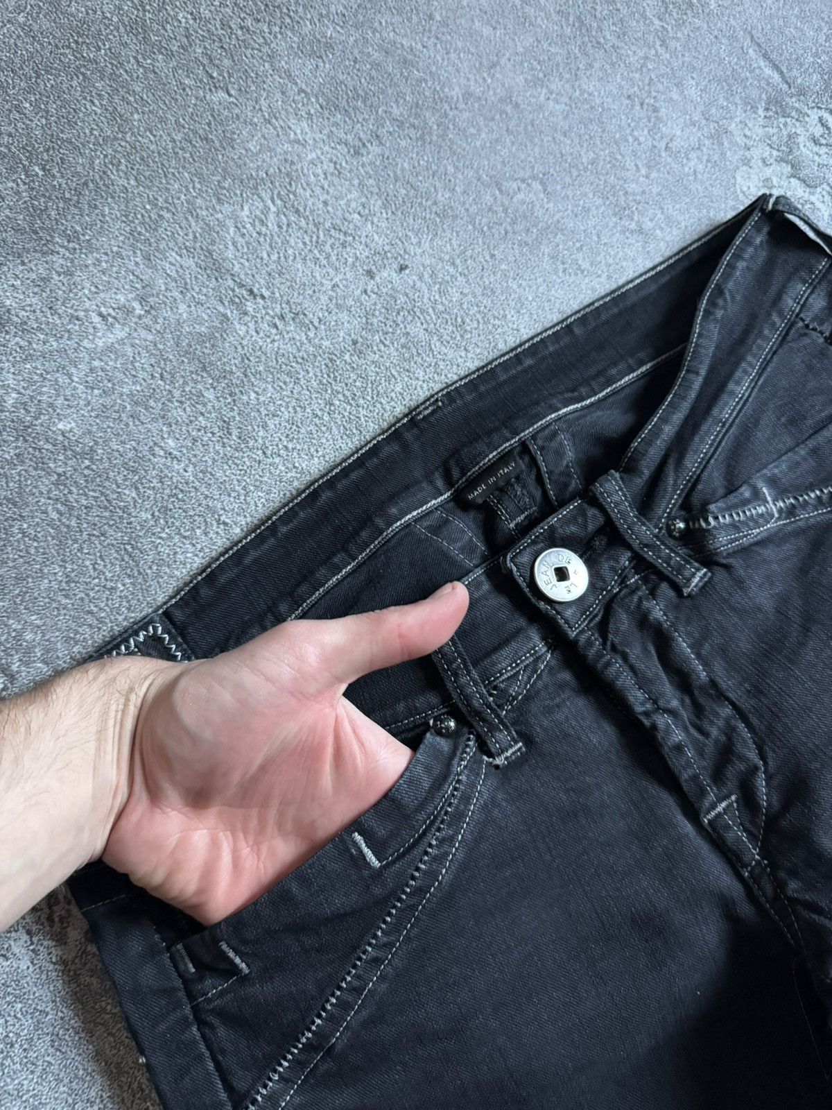 Marithe + Francois Girbaud Marithe Francois Girbaud US30/I46 denim pants jeans trousers Size 30" / US 8 / IT 44 - 9 Thumbnail