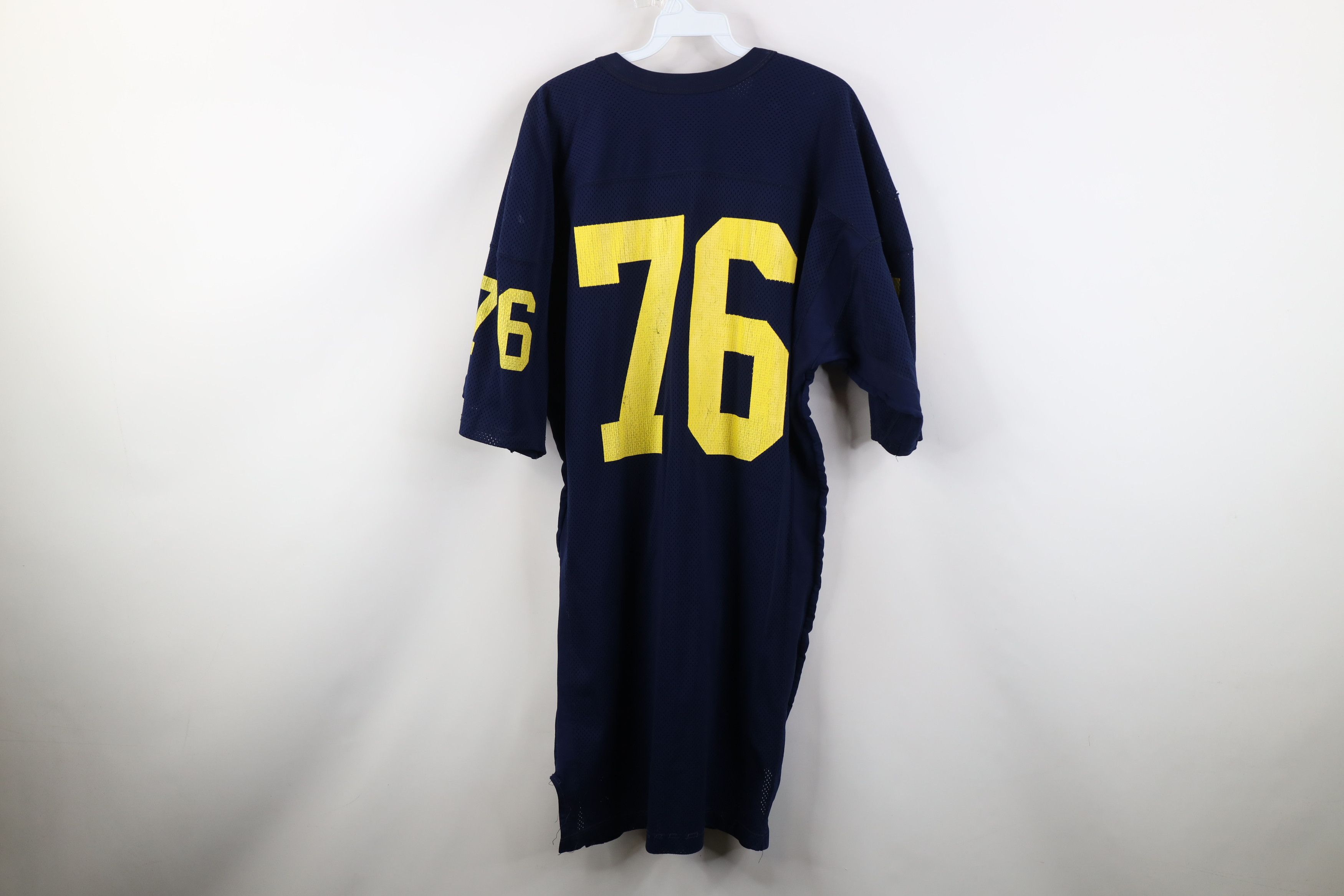 Russell Athletic Vintage 70s Russell Athletic University of Michigan Jersey Size US XXL / EU 58 / 5 - 13 Thumbnail