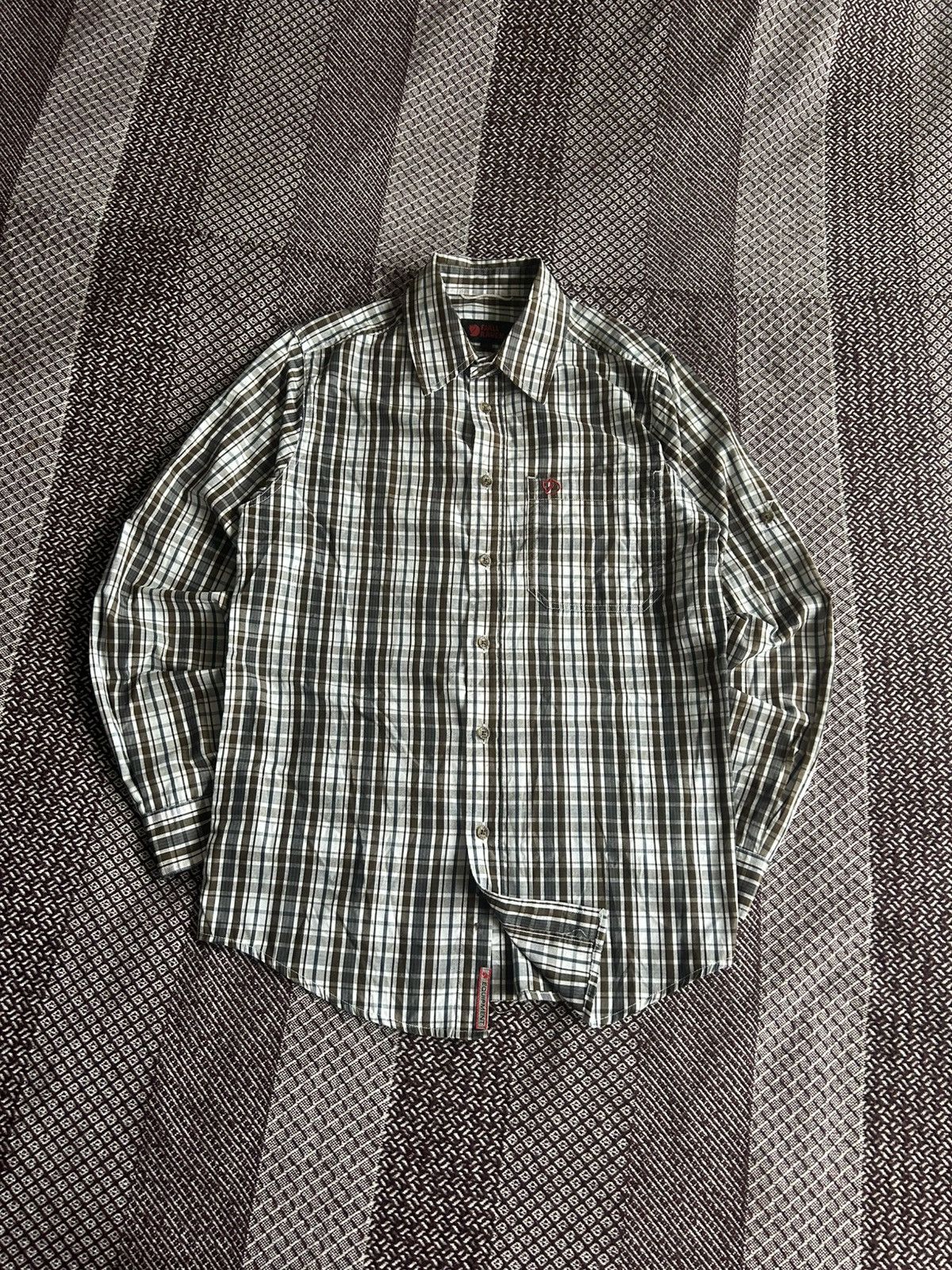 Fjallraven FjallRaven Equipment Outdoor Mens Shirt Striped Size Small Size US S / EU 44-46 / 1 - 1 Thumbnail