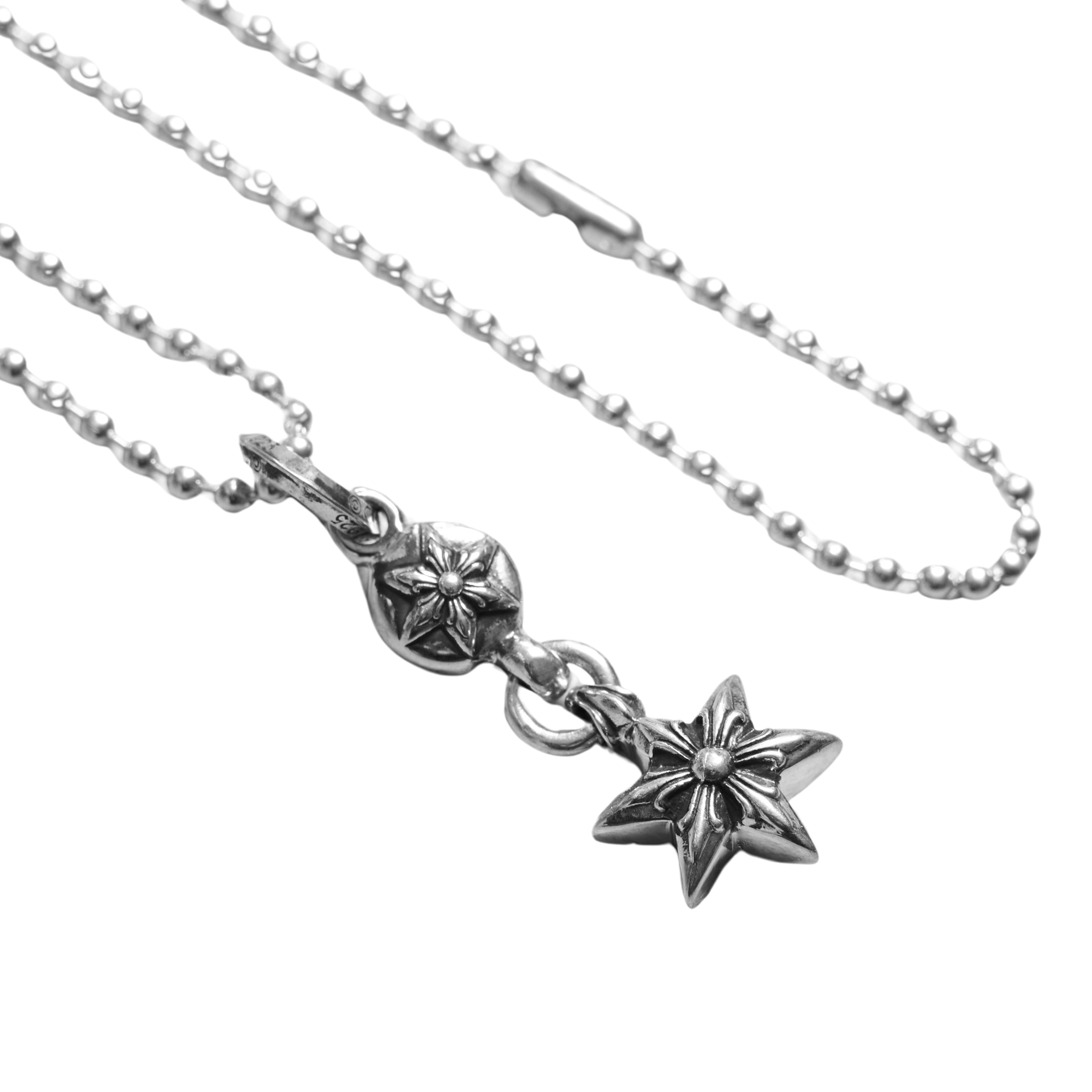 Chrome Hearts CHROME HEARTS Star Charm Silver Necklace Size ONE SIZE - 2 Thumbnail