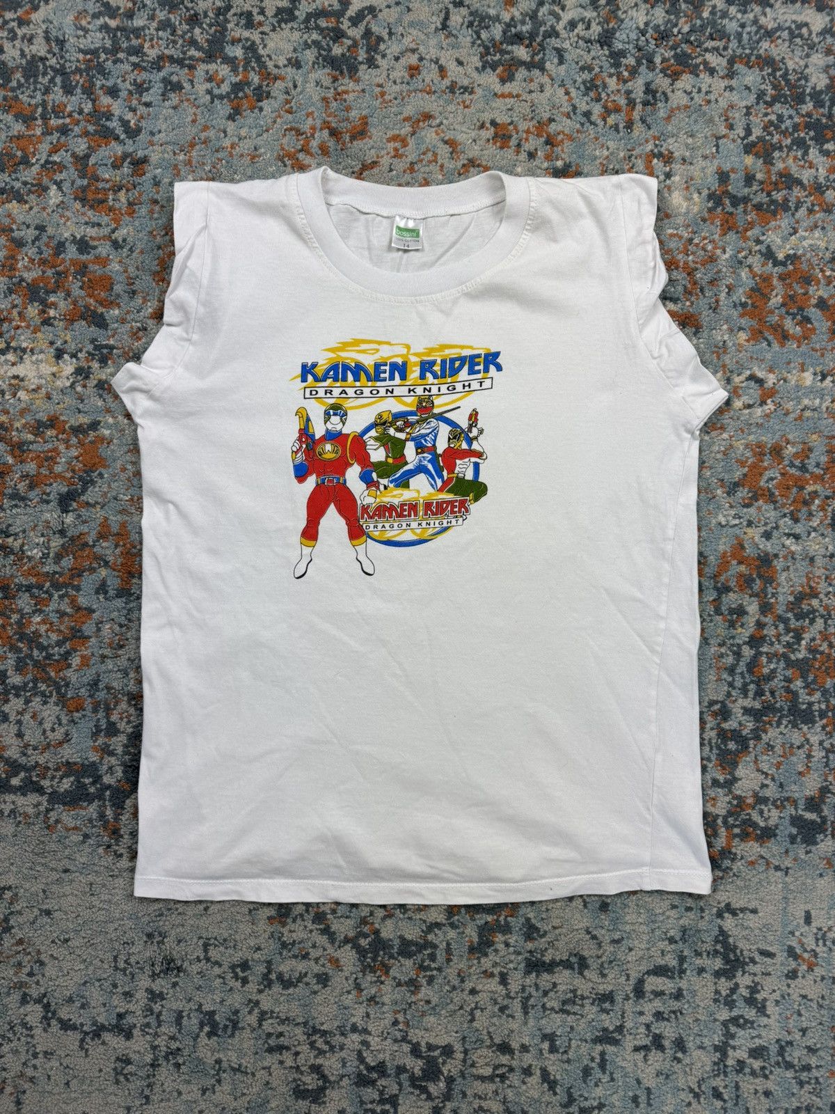 Anime × Vintage Vintage 90s Kamen Rider dragon knight anime graphic tank tee Size US S / EU 44-46 / 1 - 1 Thumbnail