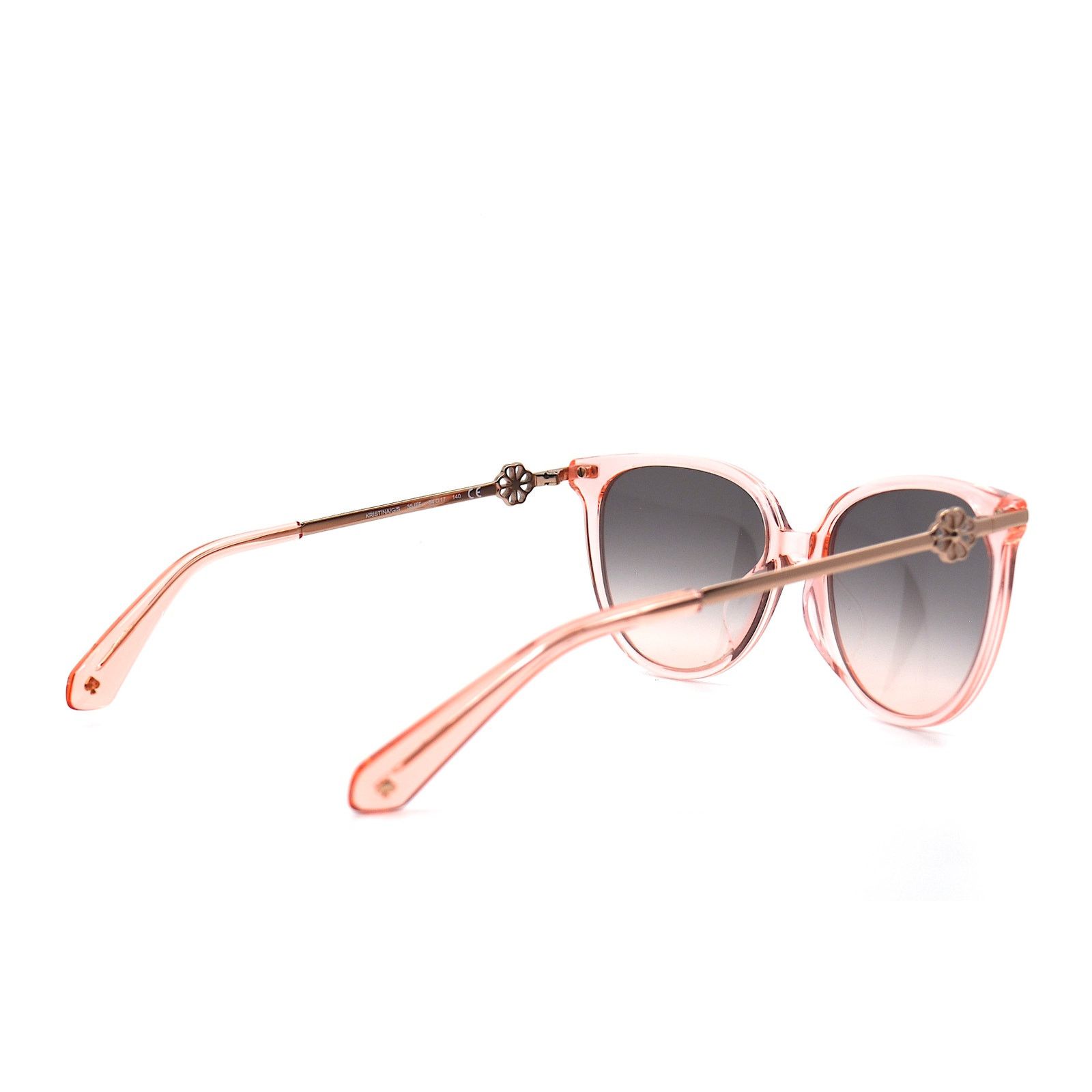 Kate Spade KATE SPADE KRISTINA/S 35J PINK TRANSPARENT GREY SUNGLASSES Size ONE SIZE - 6 Thumbnail
