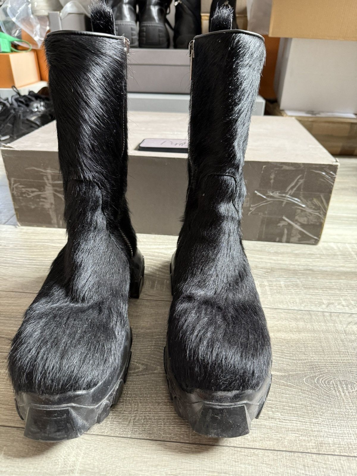 Rick Owens Rick Owens Creeper Bozo Tractor Boots Size US 7.5 / EU 40-41 - 5 Thumbnail
