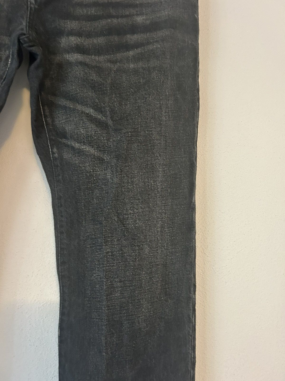 Saint Laurent Paris Black D02 M/SK-LW Jeans Size US 32 / EU 48 - 6 Thumbnail
