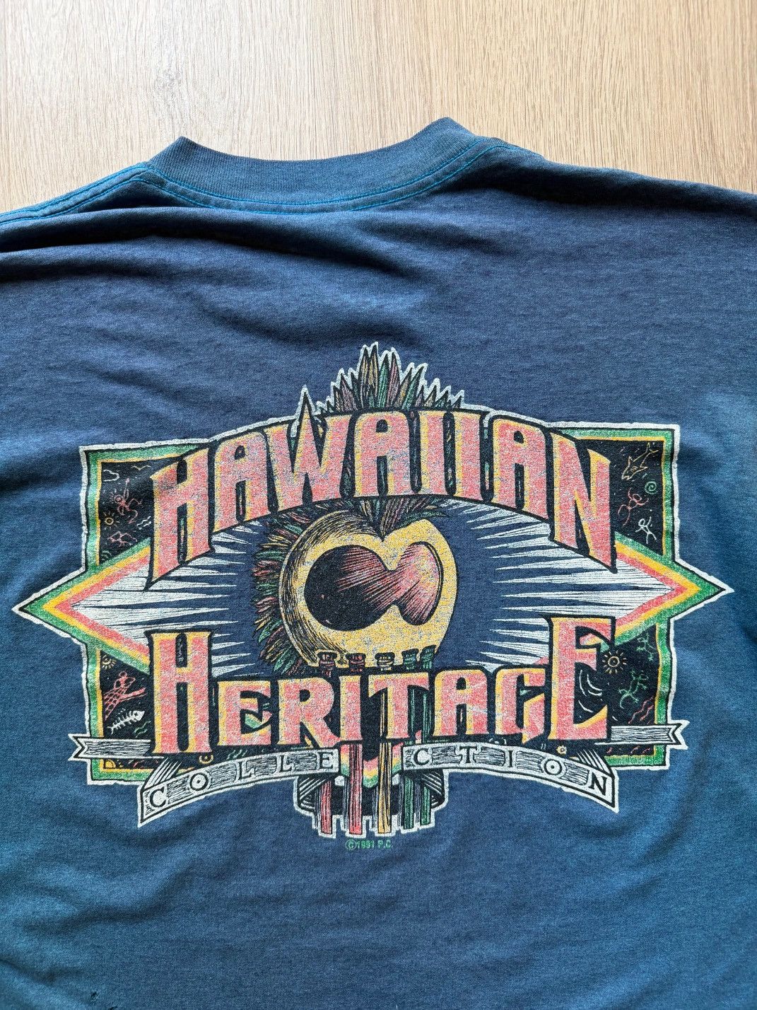 Vintage Vintage 1991 Hawaiian Pride Single Stitch Tee Size L Size US L / EU 52-54 / 3 - 2 Thumbnail