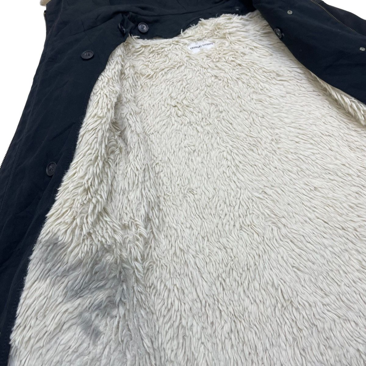 Issey Miyake 🔥Tsumori Chisato Detachable Fur Blanket Jacket Size US M / EU 48-50 / 2 - 7 Thumbnail