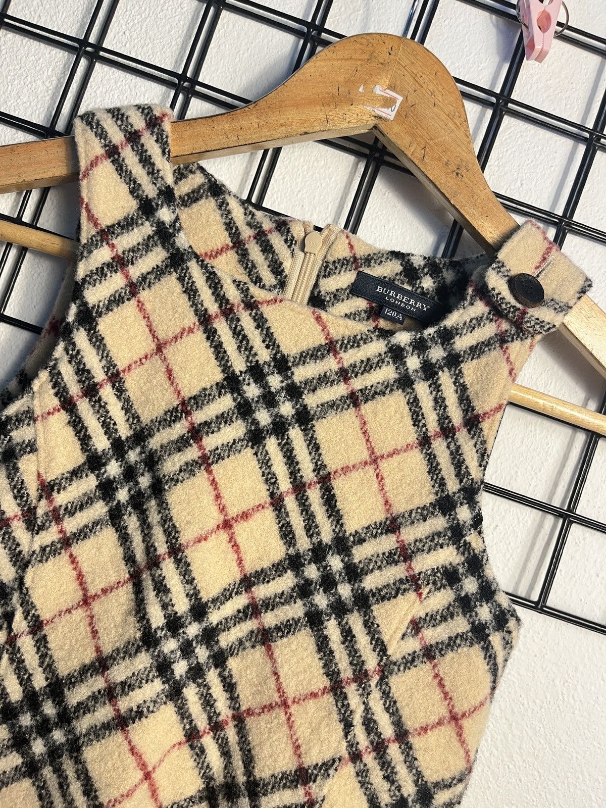 Burberry Burberry Nova Check Dress 120A Size XXS / US 00 / IT 34 - 2 Thumbnail