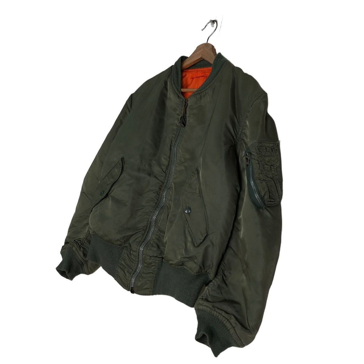 Alpha Industries 🔥RIOT RIOT VINTAGE BOMBER JACKET MA-1 USA BUZZ RICKSONS Size US M / EU 48-50 / 2 - 2 Thumbnail