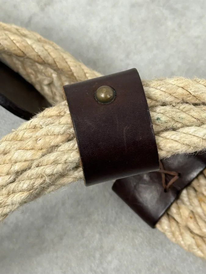 Dolce & Gabbana 2002 Dolce & Gabbana Medieval Beige Rope Belt Size ONE SIZE - 6 Thumbnail