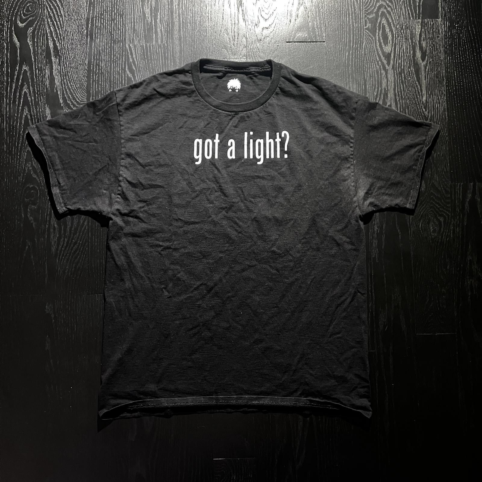 Designer RHB Got a Light? Tee Shirt Black Size US L / EU 52-54 / 3 - 1 Thumbnail