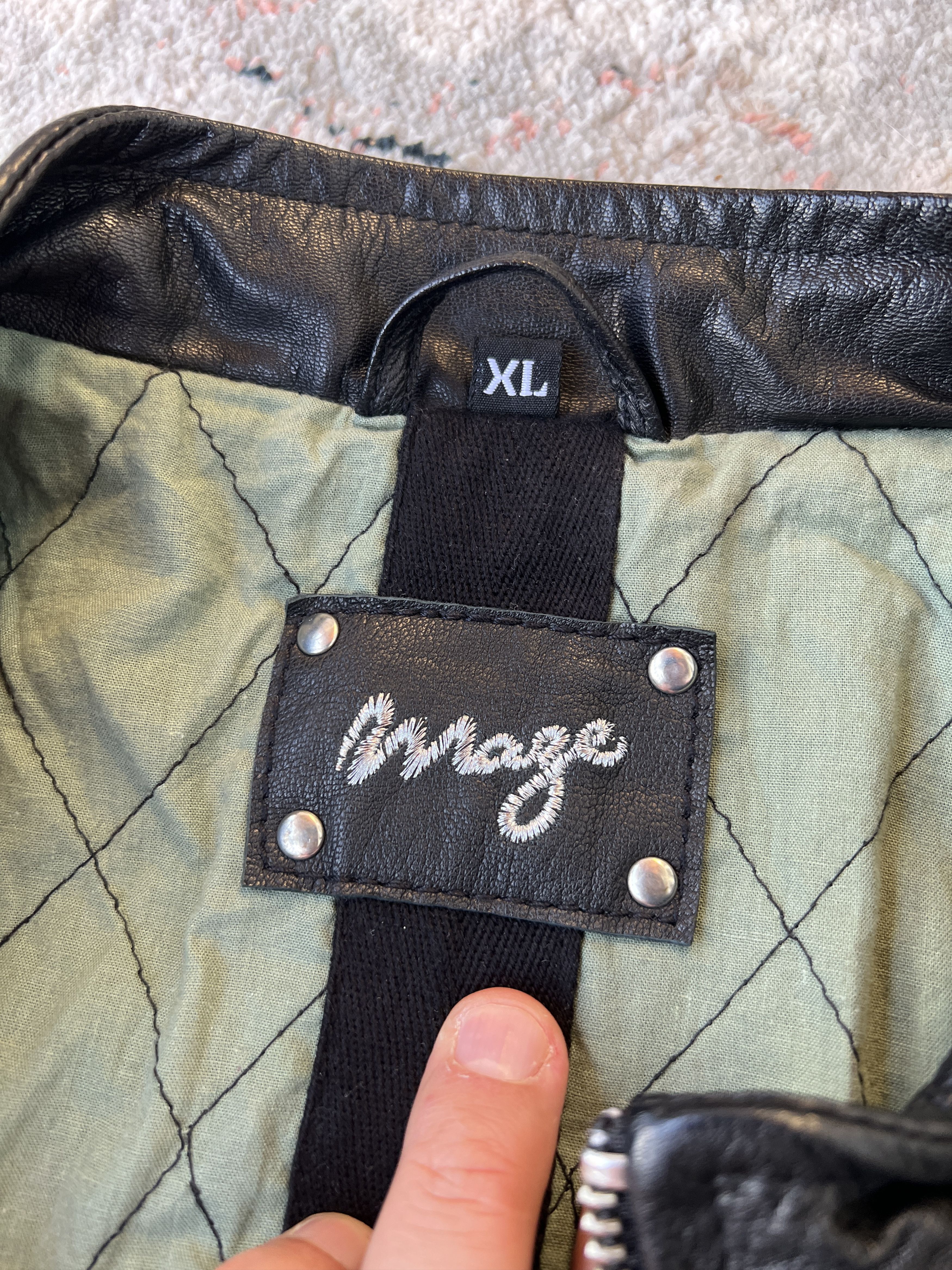 Other Maze Leather Jacket Size US XL / EU 56 / 4 - 6 Thumbnail