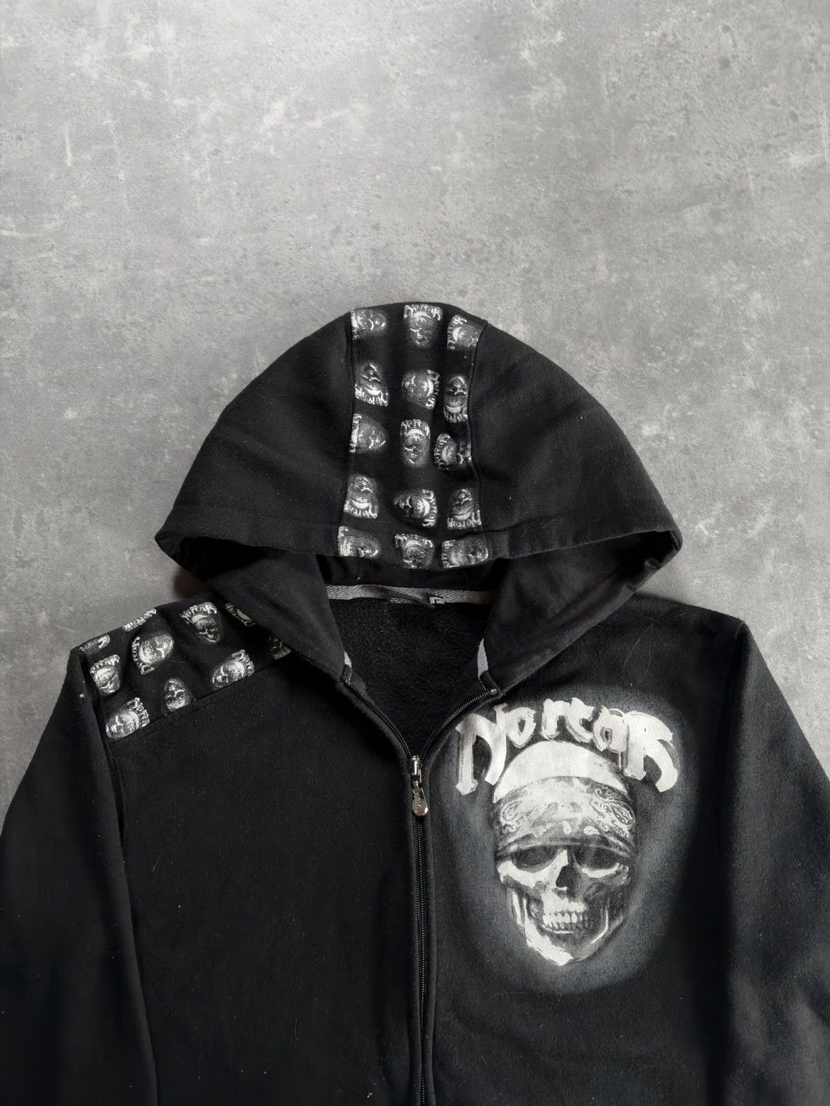 No Fear 00s No Fear Skulls Printed Zip Hoodie L M Affliction Rare Size US L / EU 52-54 / 3 - 7 Thumbnail