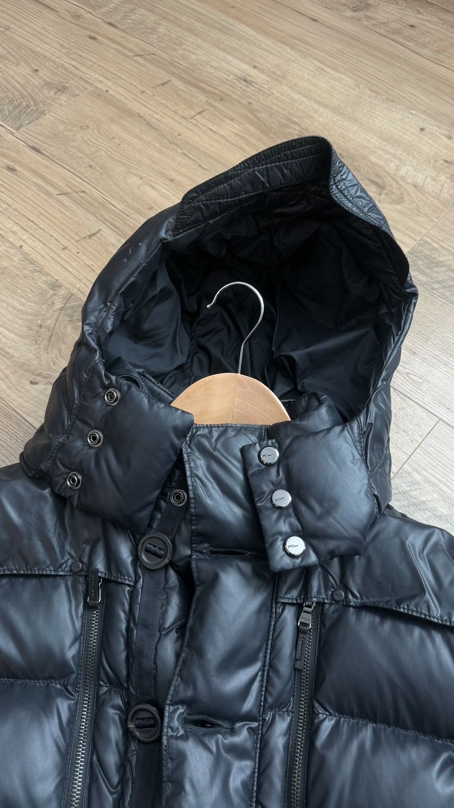 Ralph Lauren Black Label Ralph Lauren Technical Down Puffer Jacket – Black – Size L Size US L / EU 52-54 / 3 - 5 Thumbnail