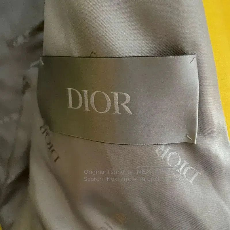 Dior Dior Yellow Leather Men's Long Sleeve Jacket . Size US S / EU 44-46 / 1 - 3 Thumbnail
