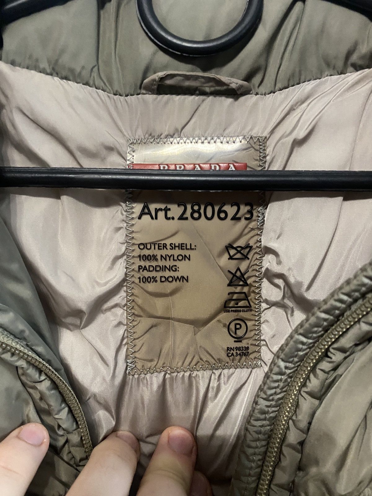 Prada Prada Nylon Puffer Size US S / EU 44-46 / 1 - 6 Thumbnail