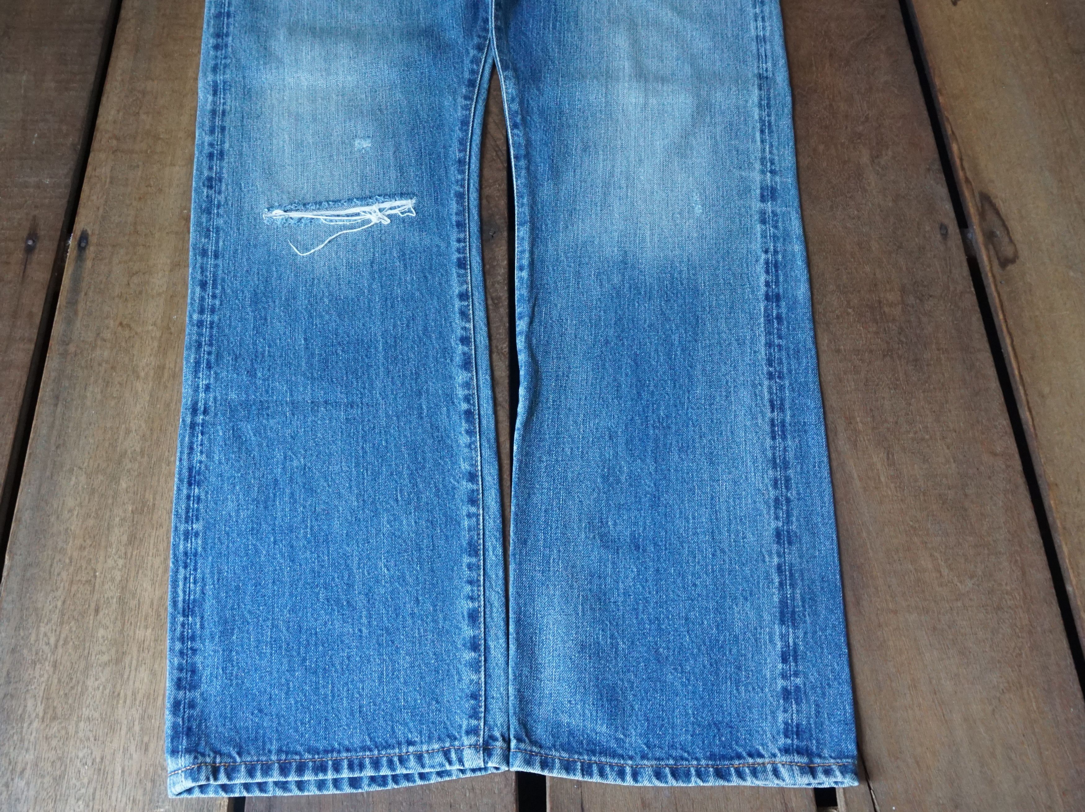 Levi's Levis 505 Big E Selvedge Jeans Size US 35 - 4 Thumbnail