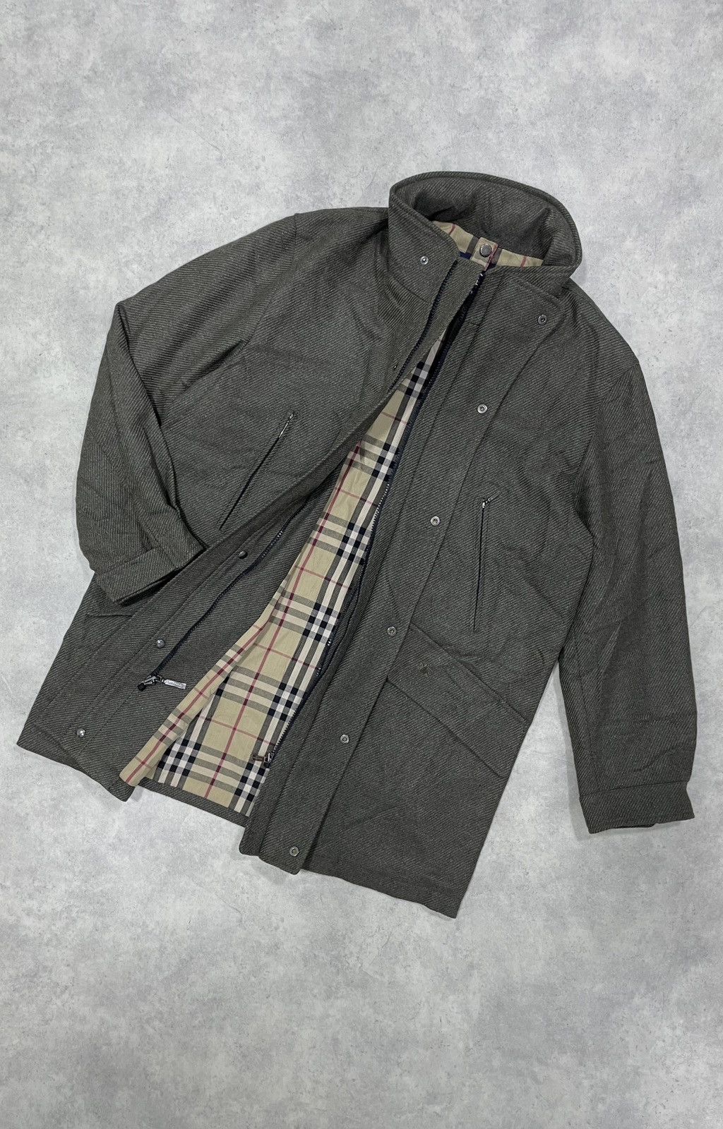 Burberry Vintage Wool Coat