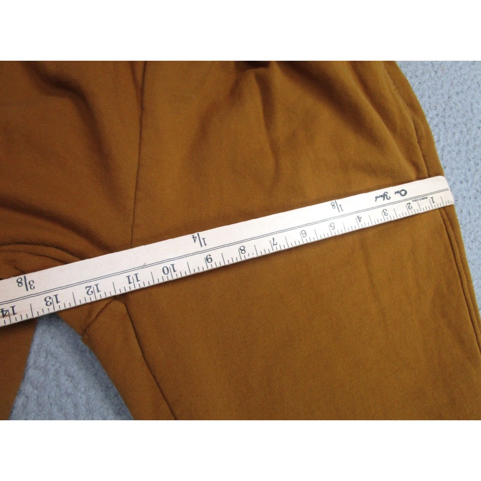Good American Good American Jogger Pants Womens 3 Brown Camel Fleece Sweatpants Lounge Size 26" / US 2 / IT 38 - 7 Thumbnail