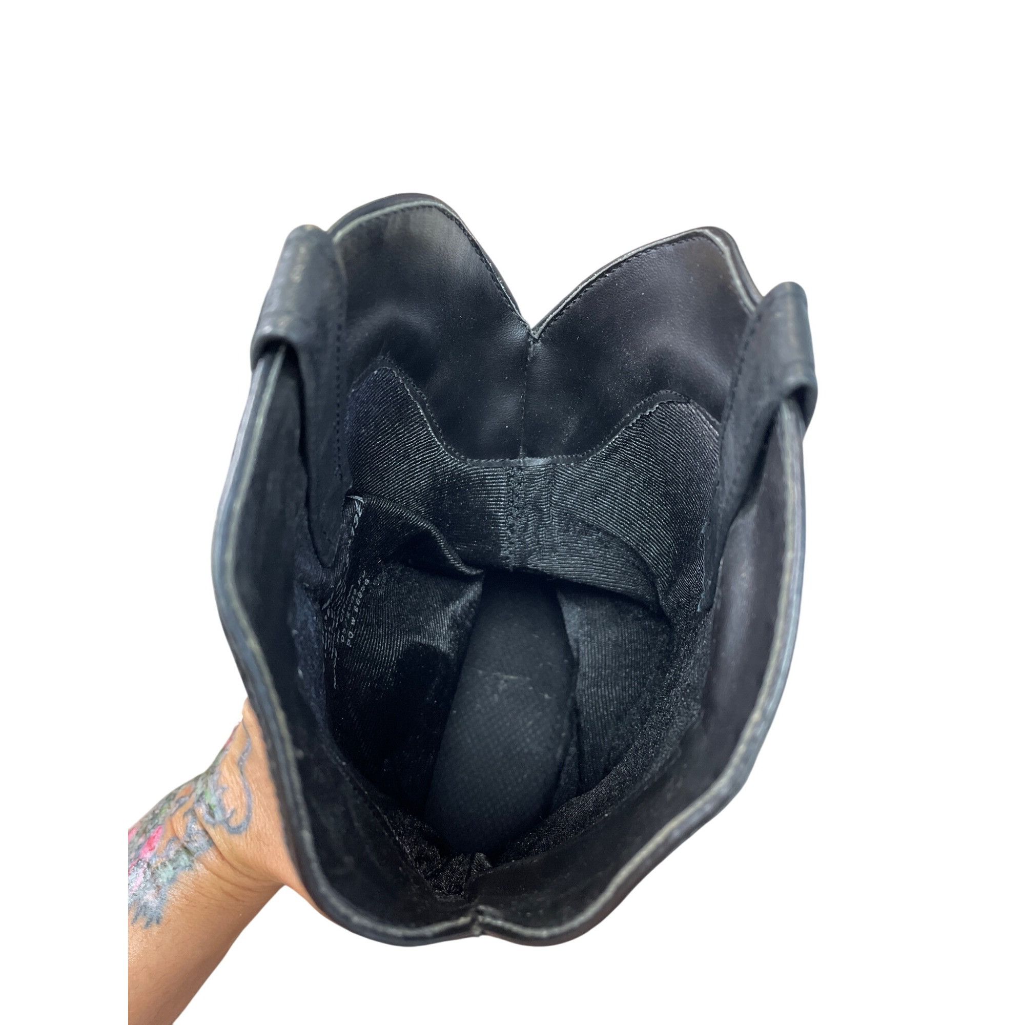 Other Dingo Mens Black Leather Mid-Calf Western Boots Size 13E SKU Size US 13 / EU 46 - 16 Thumbnail