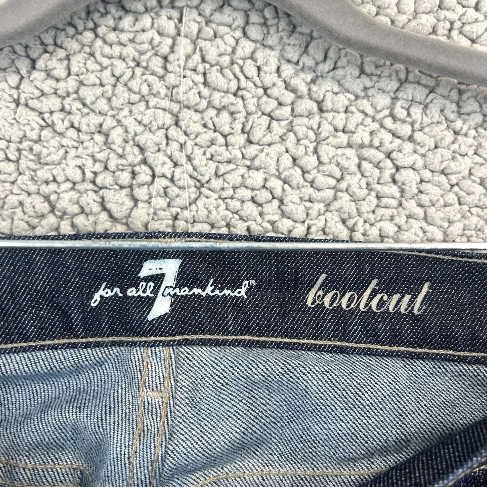 7 For All Mankind 7 For All Mankind Jeans Blue Bootcut 34 Waist 34 Inseam Slim 7 For All Mankind Paxtyn Womens Size 32-34 Size 24" / US 00 / IT 34 - 3 Thumbnail