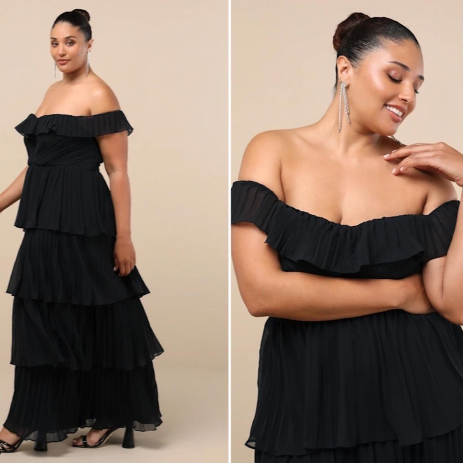 Lulus LULUS Sexy Prom Wedding Bridesmaid Flowy Elegant Maxi Size S / US 4 / IT 40 - 4 Thumbnail