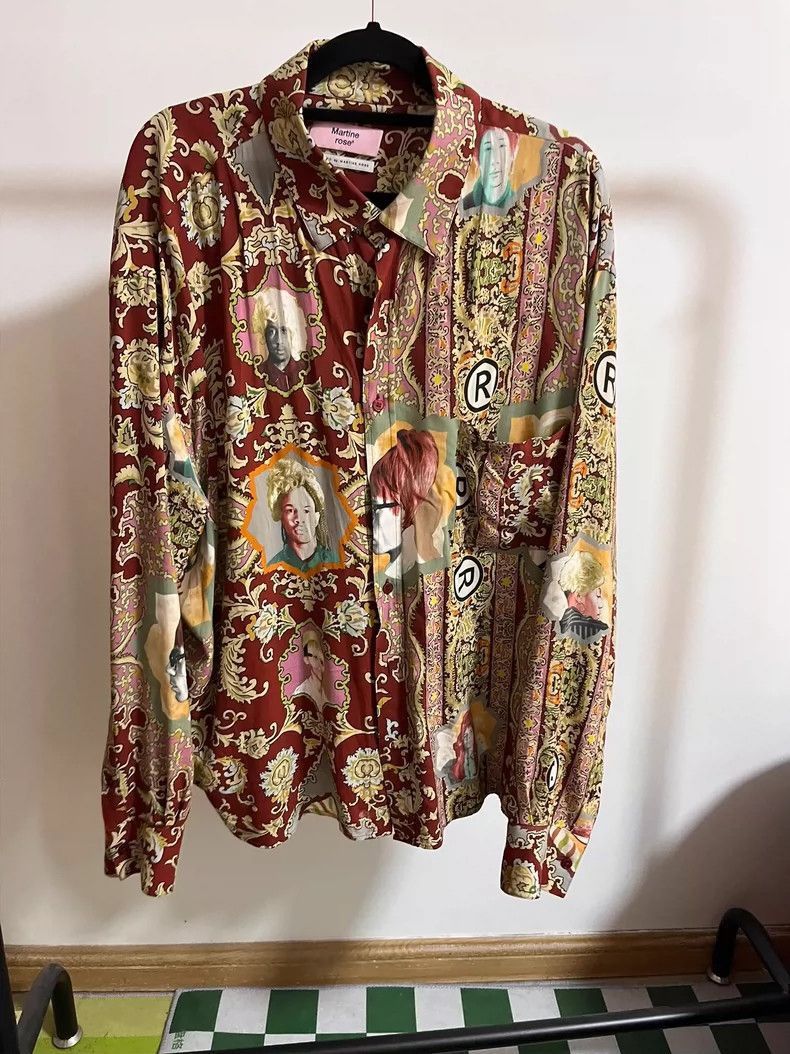 Martine Rose martine rose patterned long sleeve shirt Size US M / EU 48-50 / 2 - 7 Thumbnail