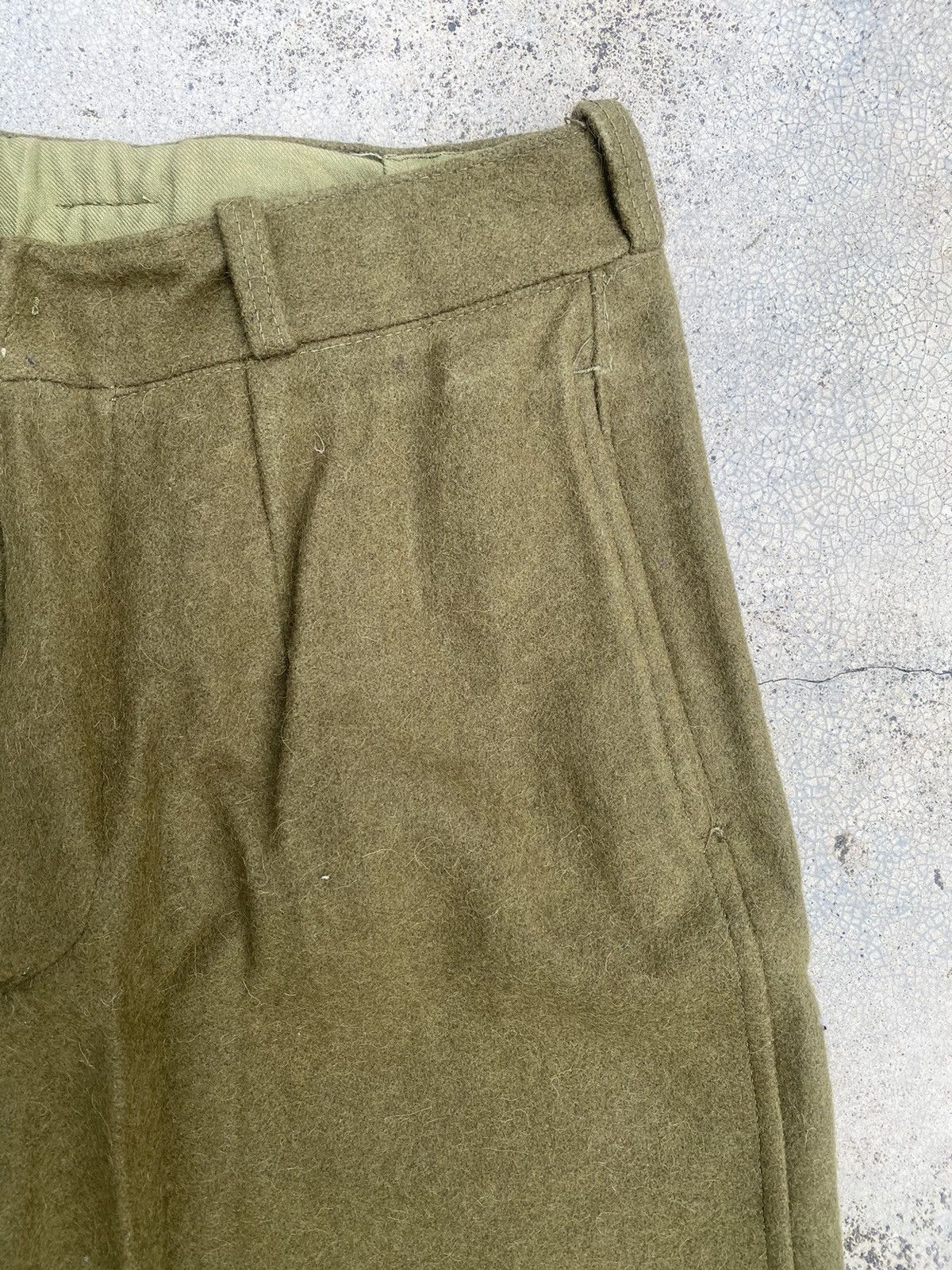 Third & Army × Vintage Vintage 40s Soviet Union Russia Army Military Wool Pants Size US 30 / EU 46 - 3 Thumbnail