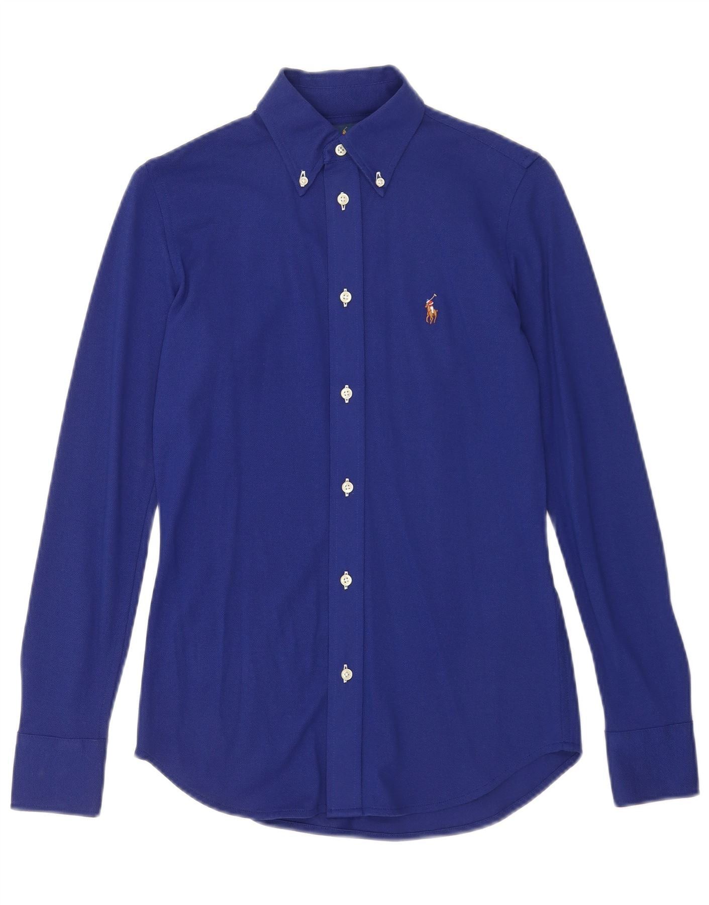 Ralph Lauren Mens Shirt XS Blue Cotton Size US XS / EU 42 / 0 - 1 Thumbnail