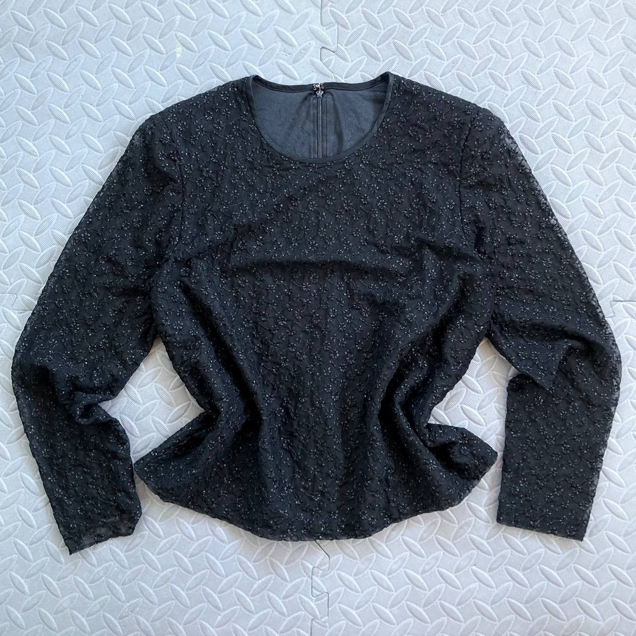 Other Remalon - Vintage 90’s Floral Lacey Long Sleeves Size S / US 4 / IT 40 - 1 Thumbnail