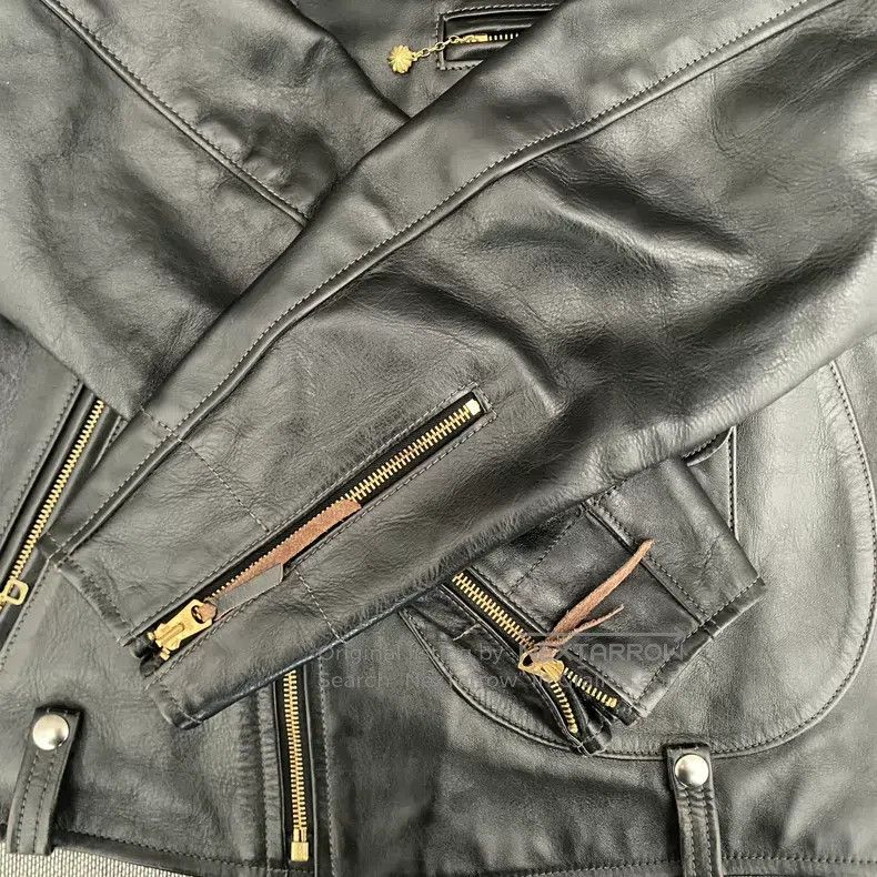 Buco Buco J24 cable-stayed locomotive leather jacket Size US S / EU 44-46 / 1 - 4 Thumbnail
