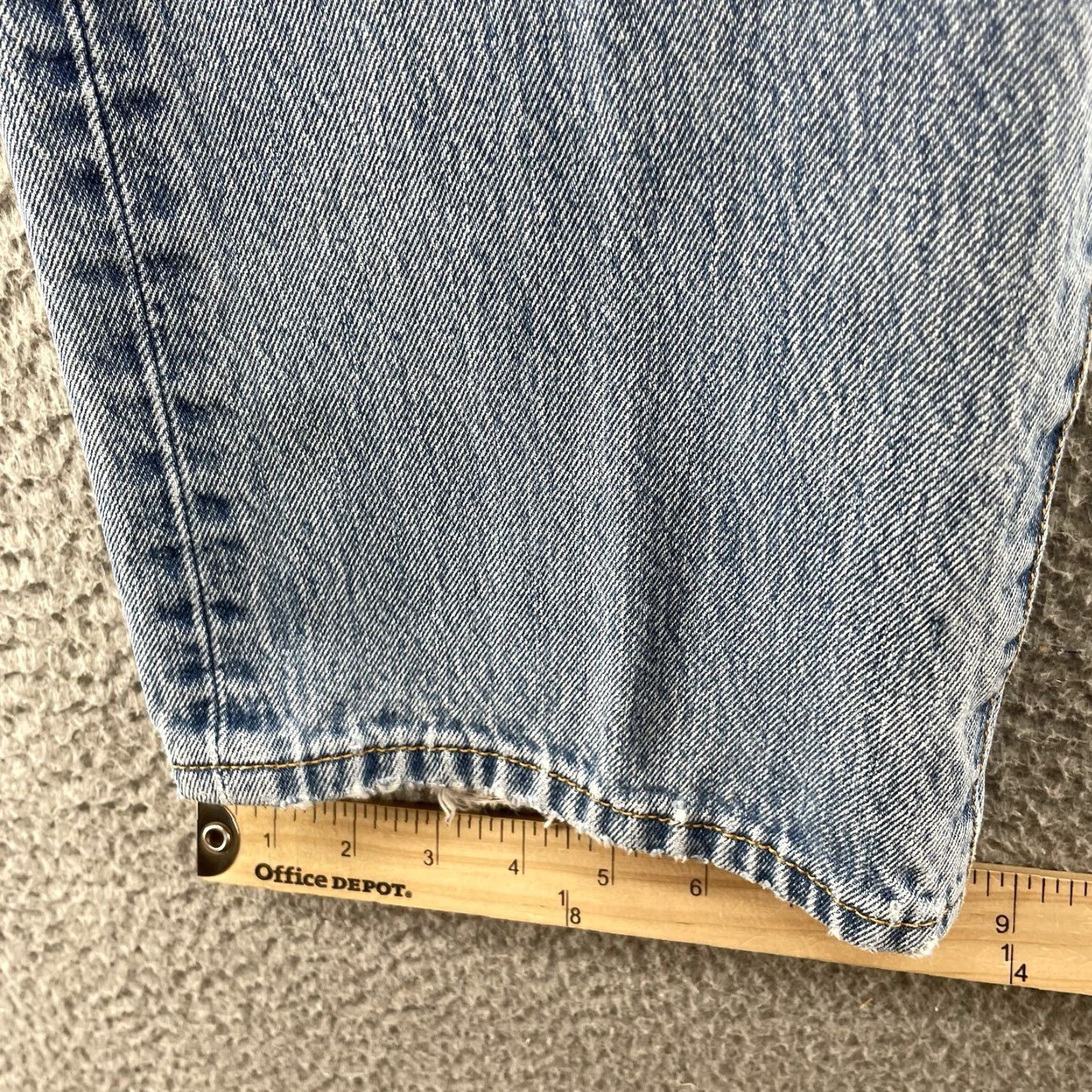 Levi's VINTAGE Levi's 501 Jeans Mens 34x30 Blue Denim Button Fly 90s Streetwear Skate Levi's 500 Series Mens Jeans Size US 34 / EU 50 - 6 Thumbnail