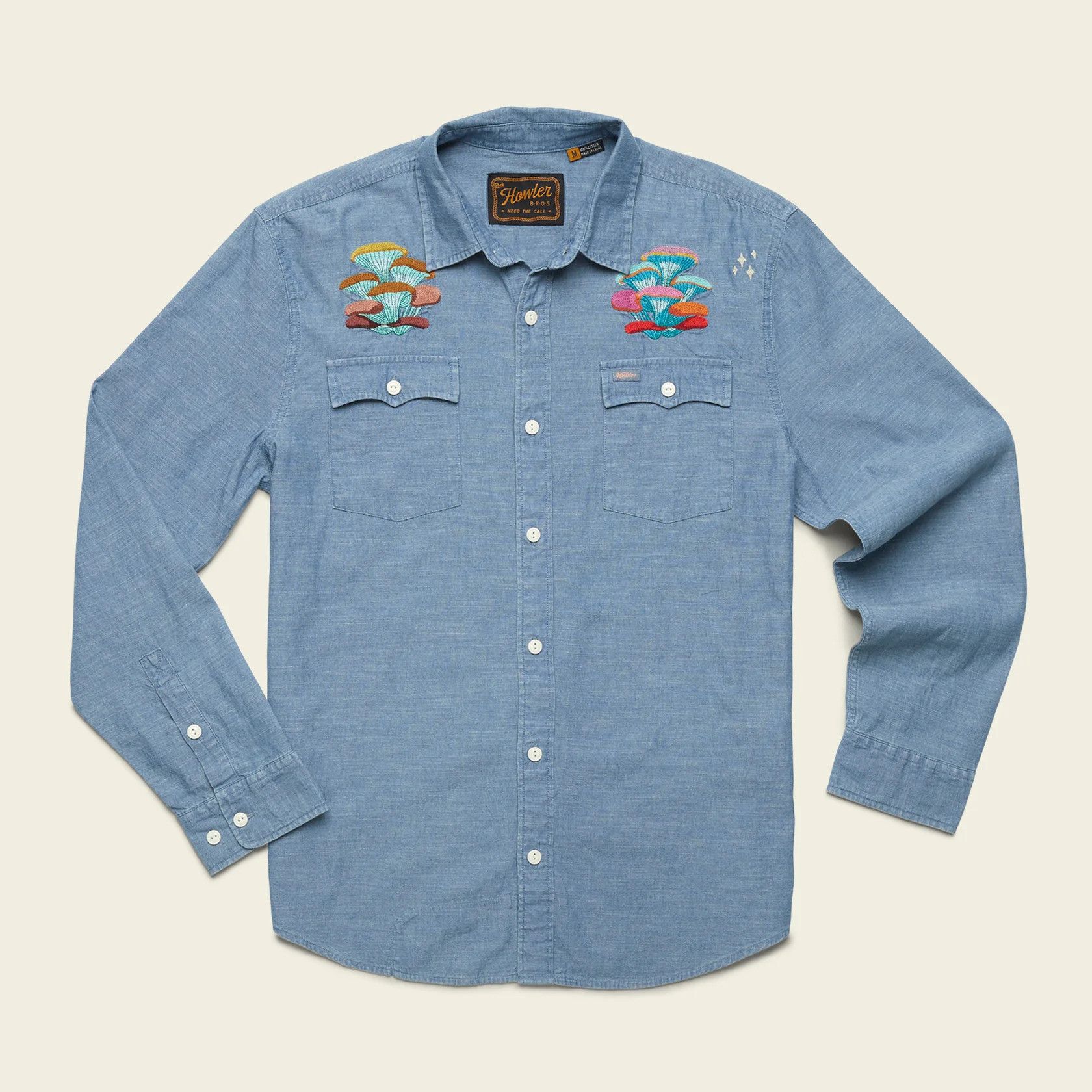 Howler Brothers Mutations Fort Lonesome Novato Shirt - RARE