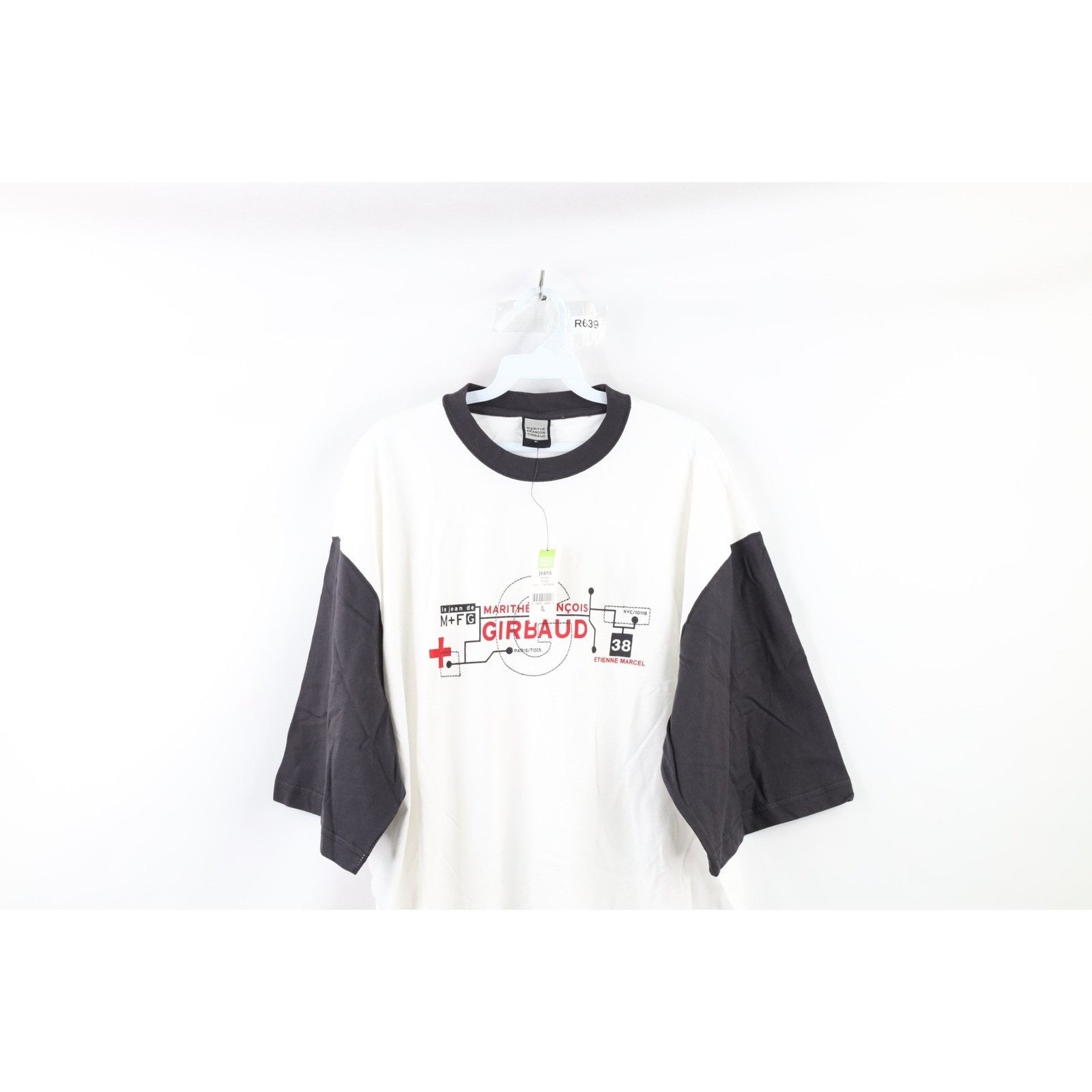 Marithe + Francois Girbaud × Vintage NOS Vintage 90s Marithe Francois Girbaud Baggy T-Shirt Size US XL / EU 56 / 4 - 2 Thumbnail