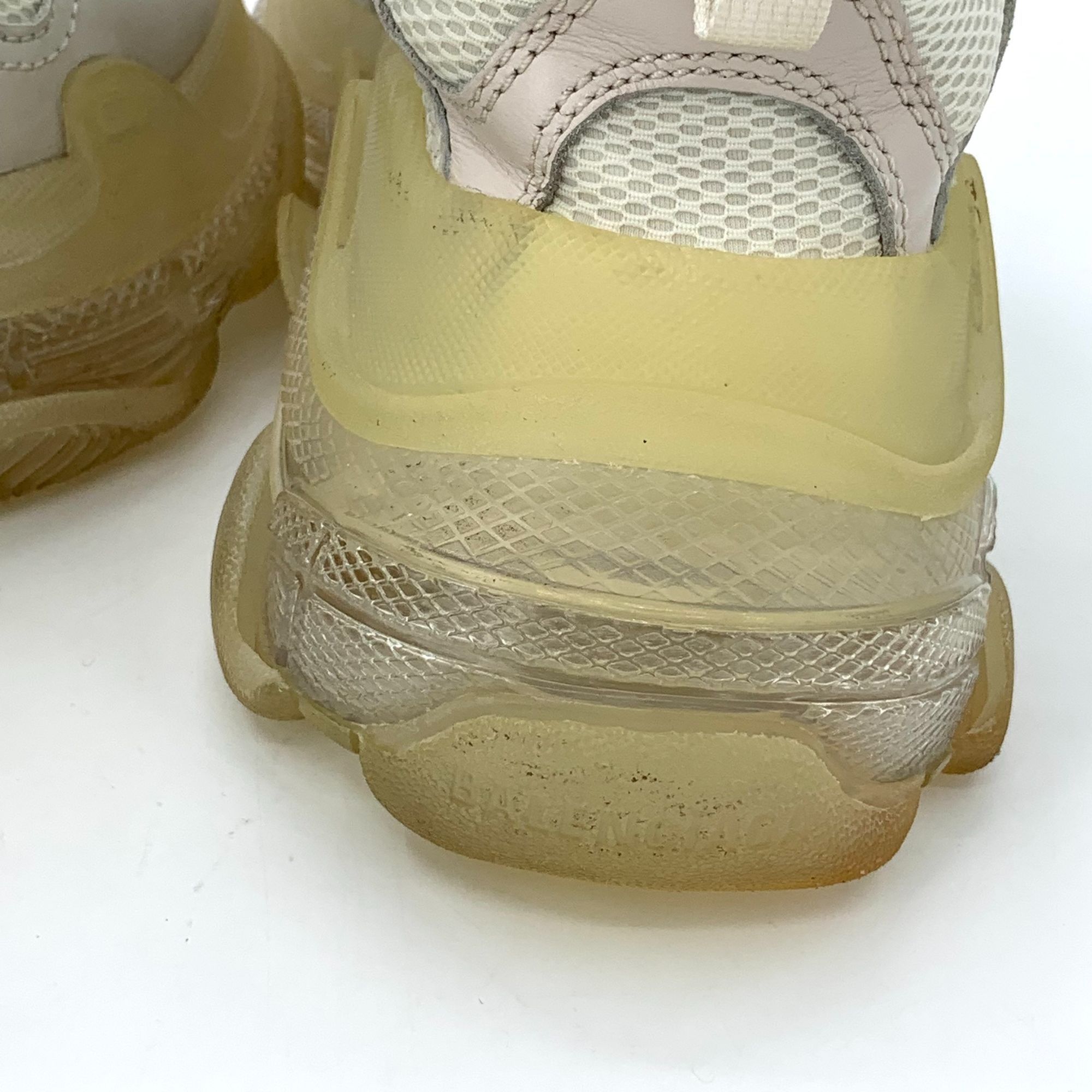 Balenciaga Balenciaga Triple S Womens Sneakers Size 34 Beige Lace-Up Me Size US 4 / IT 34 - 3 Thumbnail