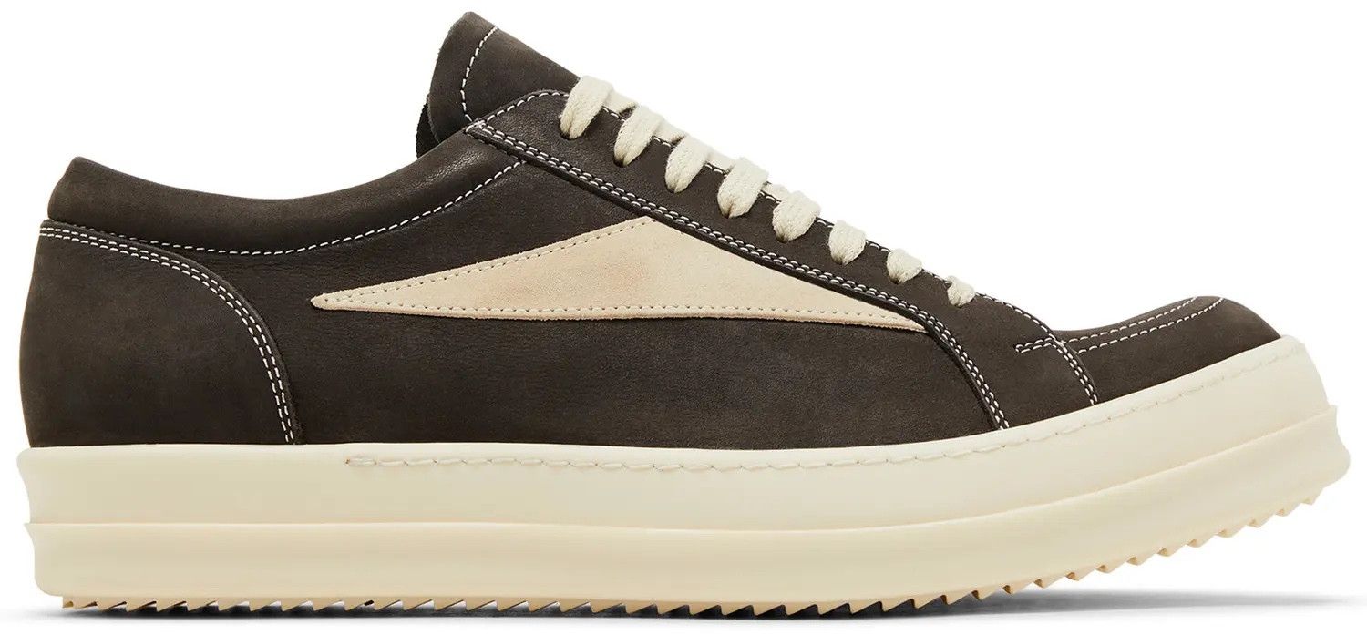Rick Owens Rick Owens Mainline 'Vintage' Dark Dust & Milk Sneakers Size US 13 / EU 46 - 1 Preview