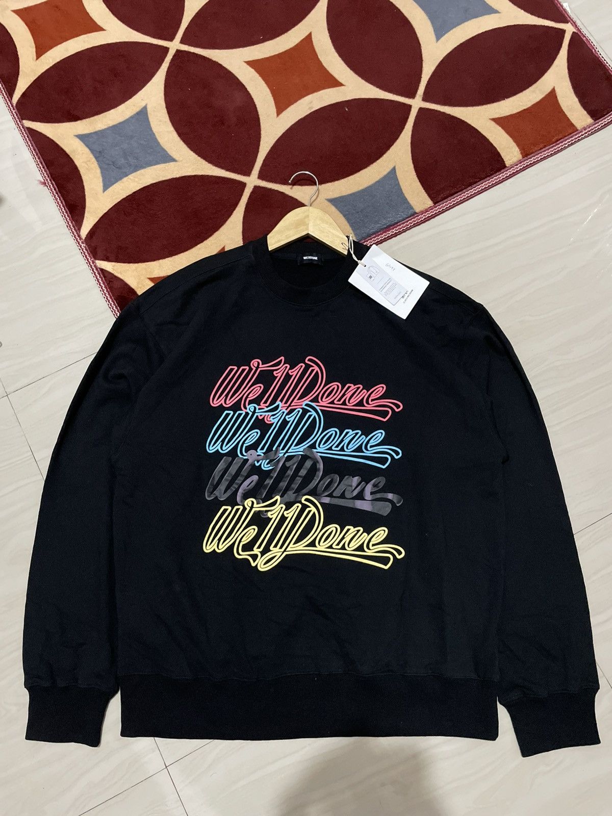 WE11DONE We11Done sweater crewneck Size US XL / EU 56 / 4 - 1 Thumbnail