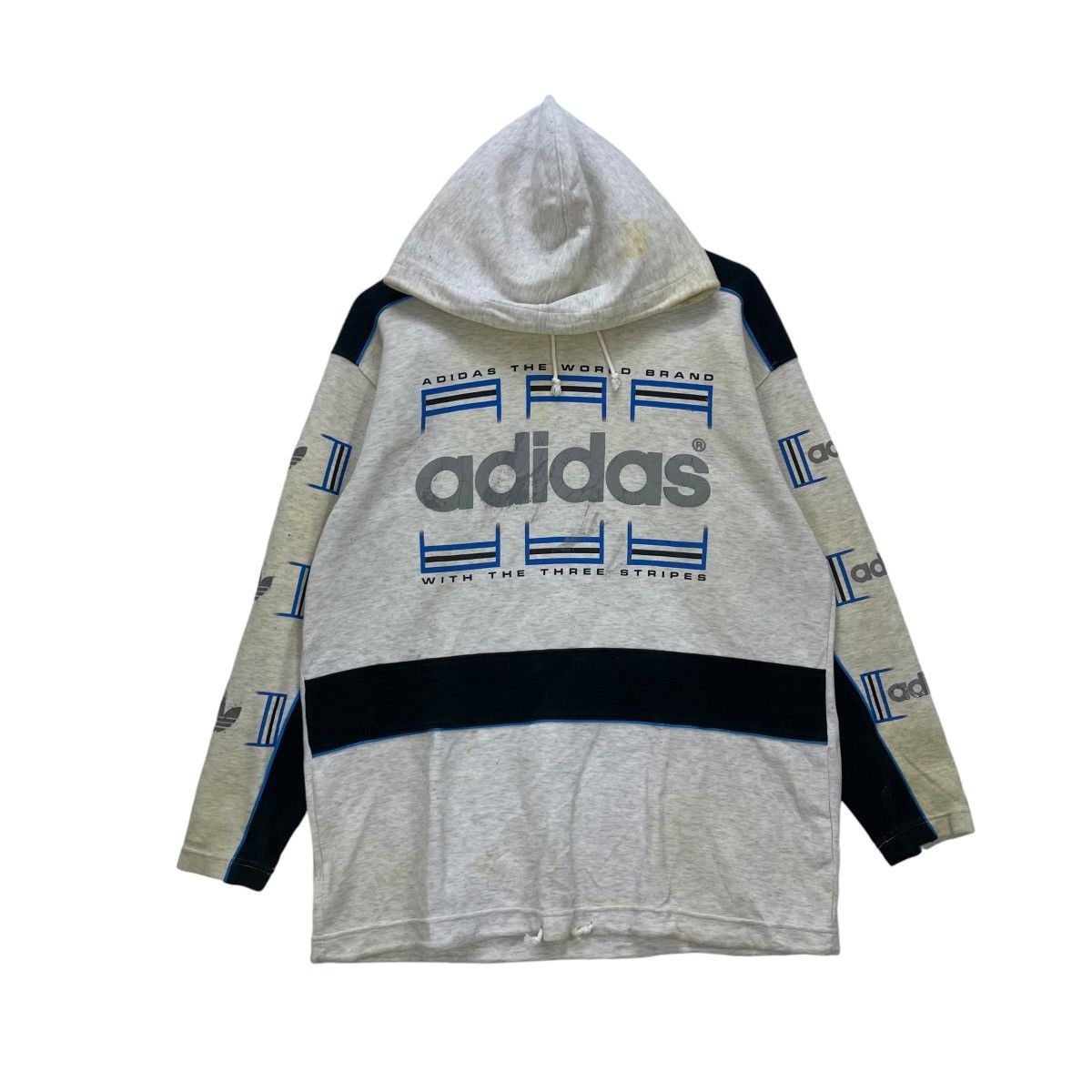 Adidas 💥Vintage Adidas Pullover Jacket Size US S / EU 44-46 / 1 - 1 Thumbnail