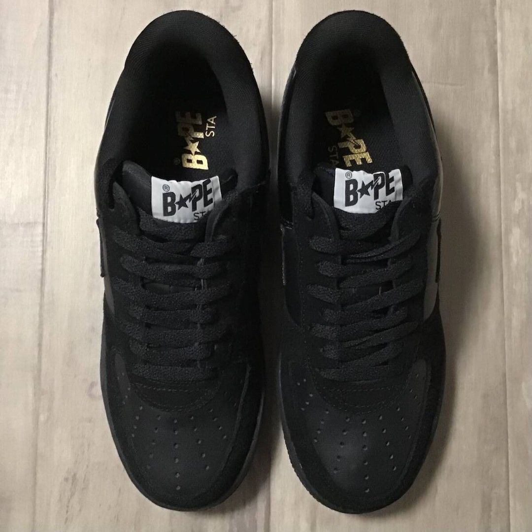 Bape × Nigo 2005 EVOKE × BAPE STA leather sneakers a bathing ape NIGO Size US 9 / EU 42 - 2 Thumbnail